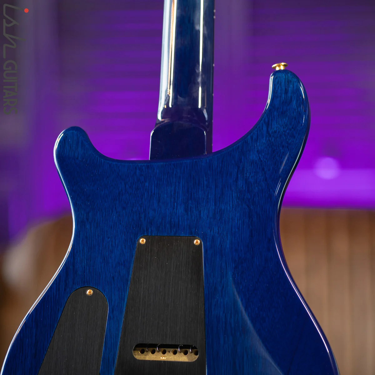 PRS Custom 24 35th Anniversary Violet Blue Burst Wrap 10 Top - Image 10
