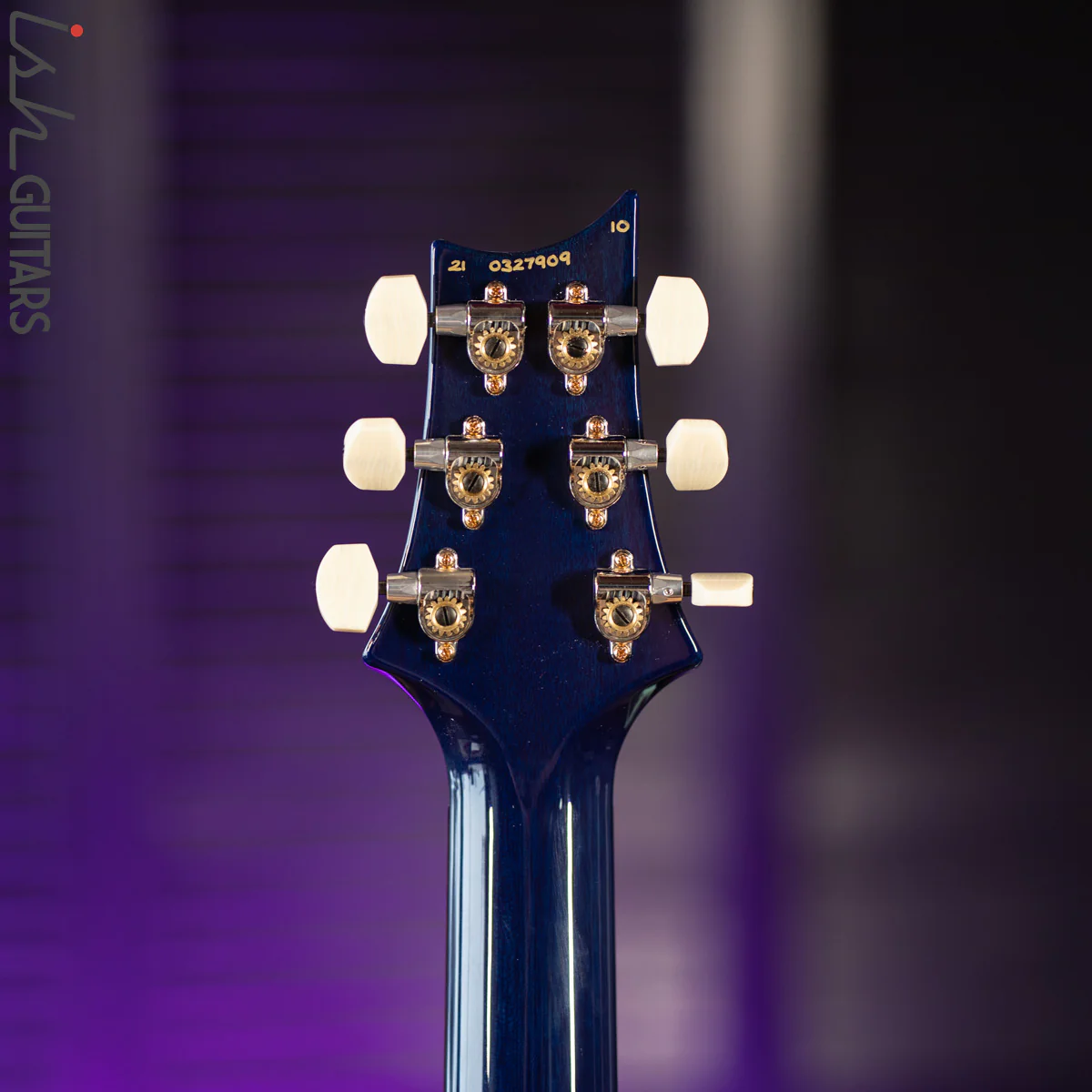 PRS Custom 24 35th Anniversary Violet Blue Burst Wrap 10 Top - Image 12