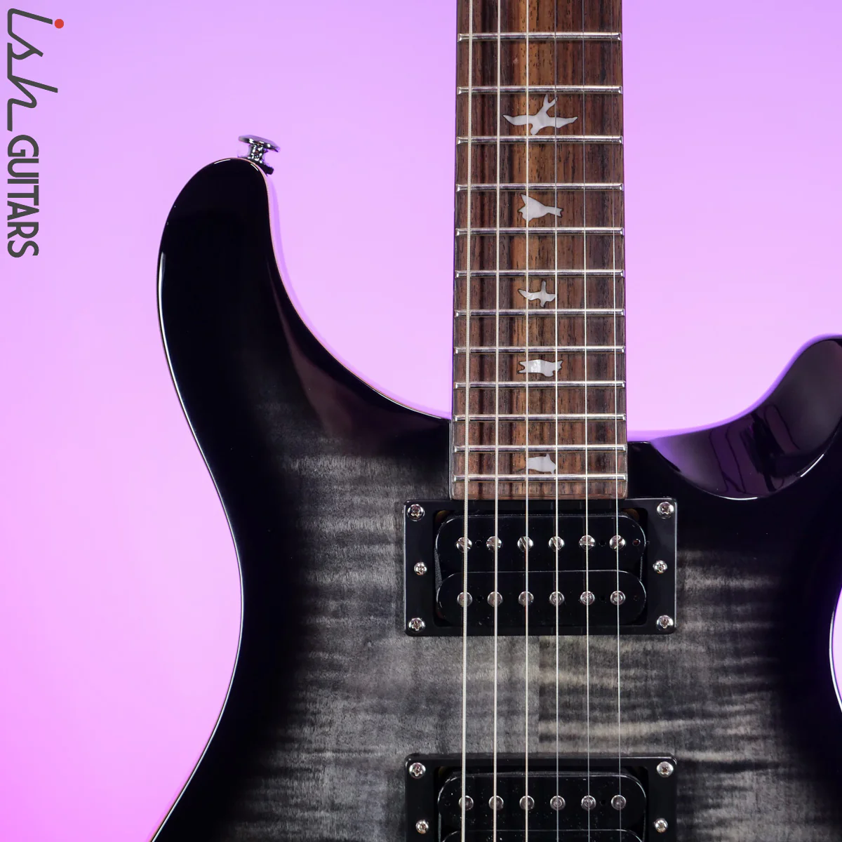 PRS SE Custom 24 Charcoal Burst - Image 3