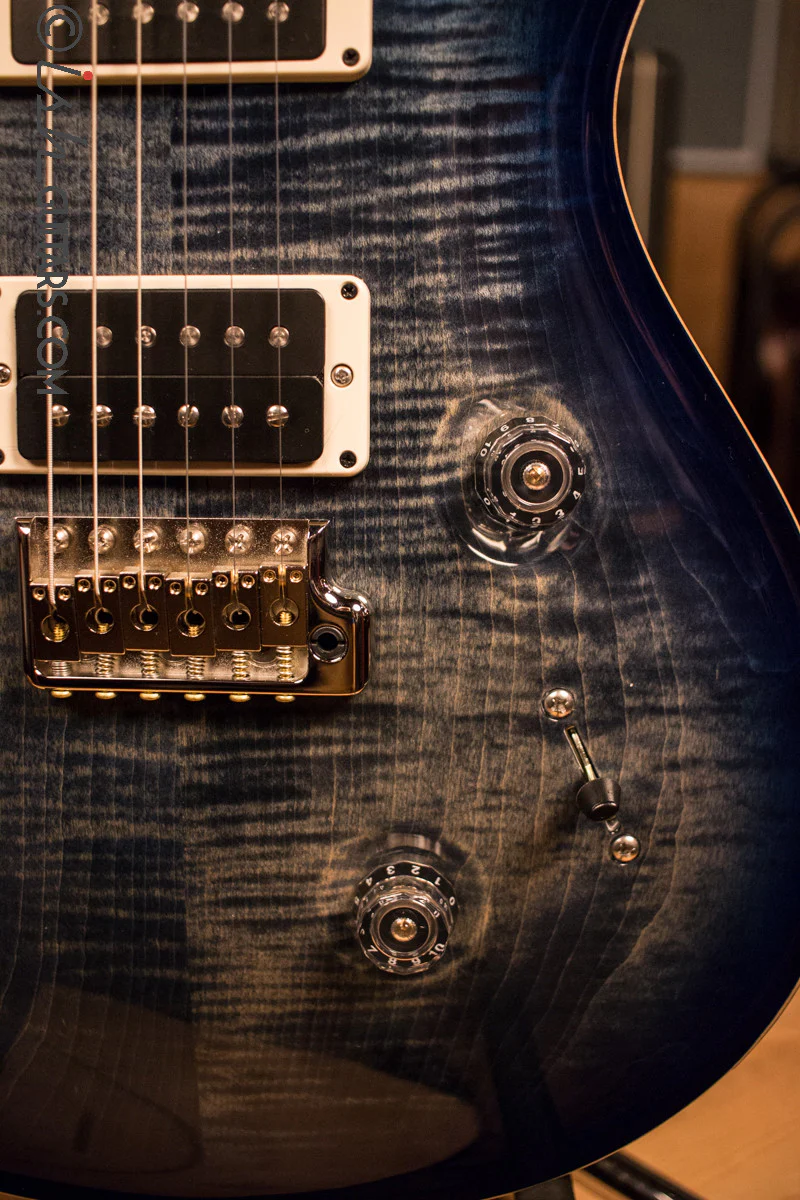 PRS Custom 24 Custom Color Faded Whale Blue Burst - Image 4