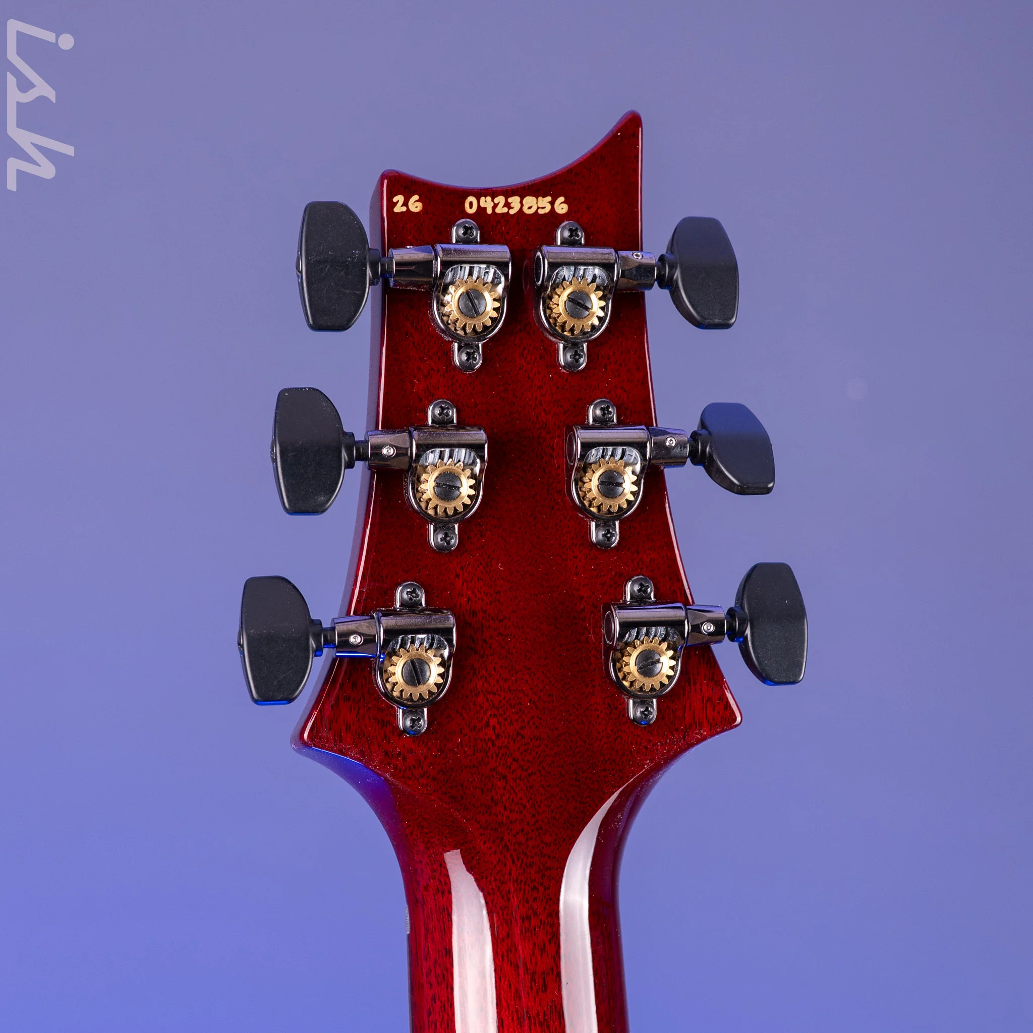 PRS Custom 24 Flame Mango Cherry Sunburst Custom Color - Image 12