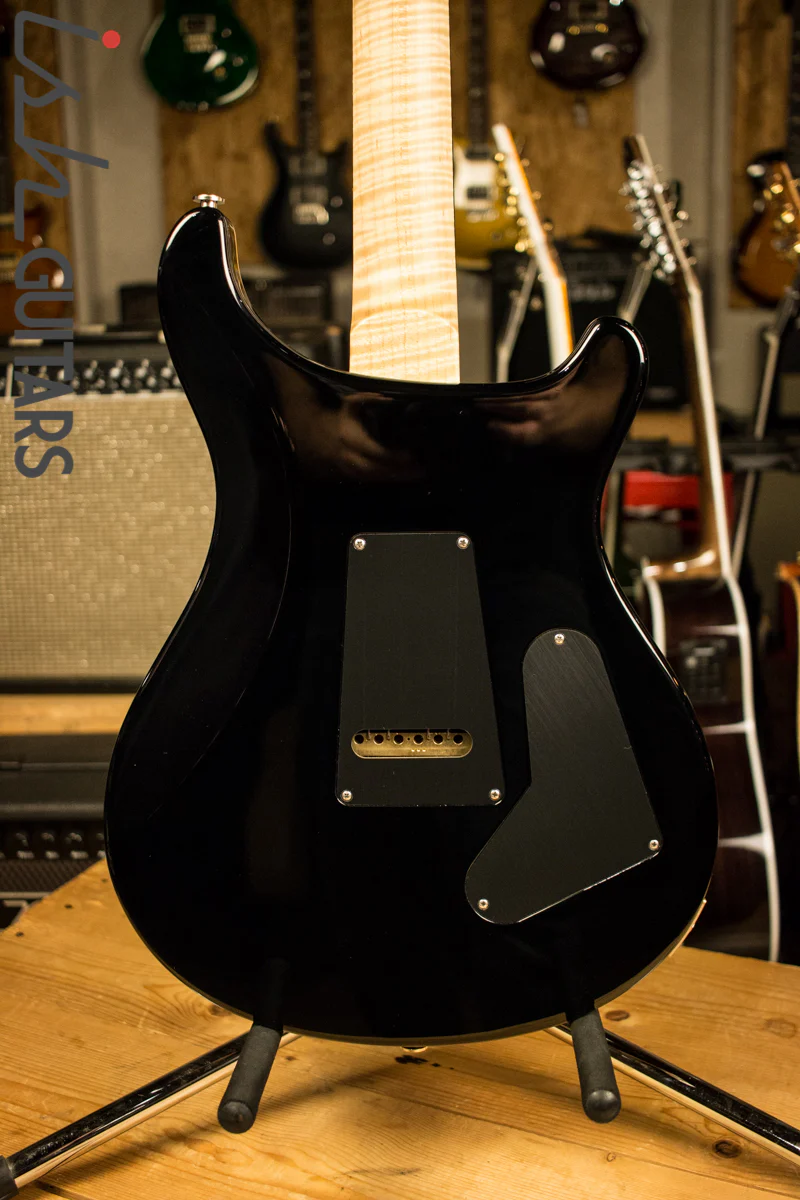 PRS Paul Reed Smith Custom 24 Left Handed Lefty 10 Top Charcoal Flamed Maple Neck - Image 7