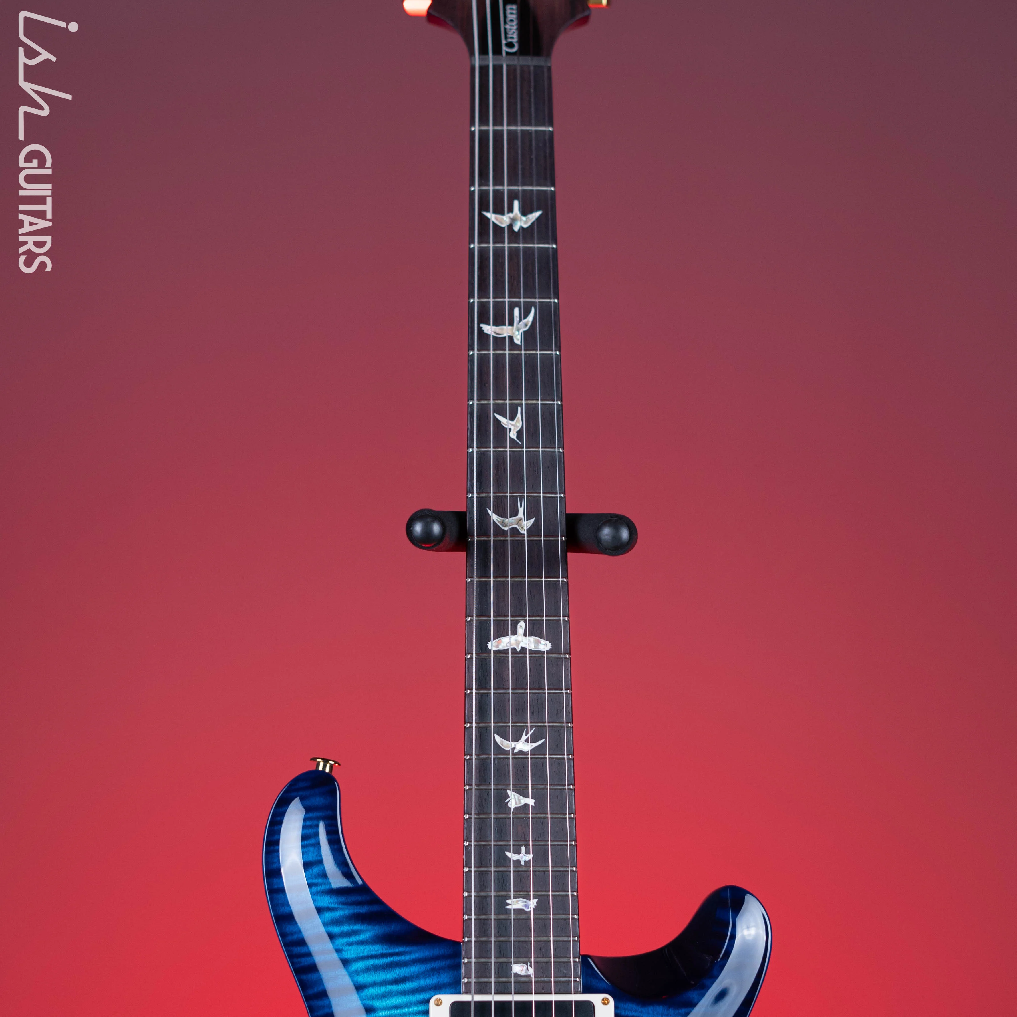 PRS Custom 24 Piezo 10-Top Blue Matteo - Image 5