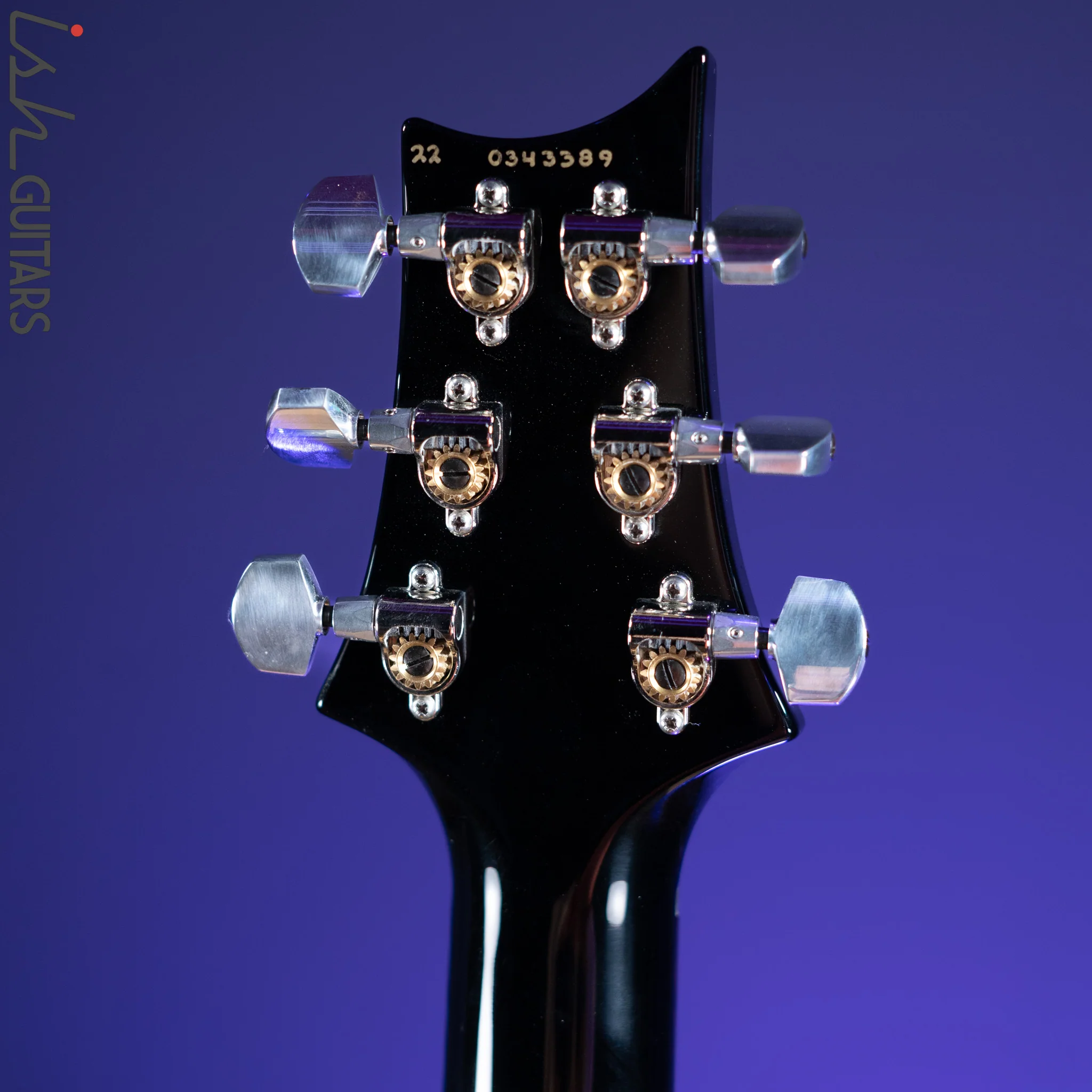 PRS Custom 24 Piezo Eriza Verde Smokeburst - Image 11