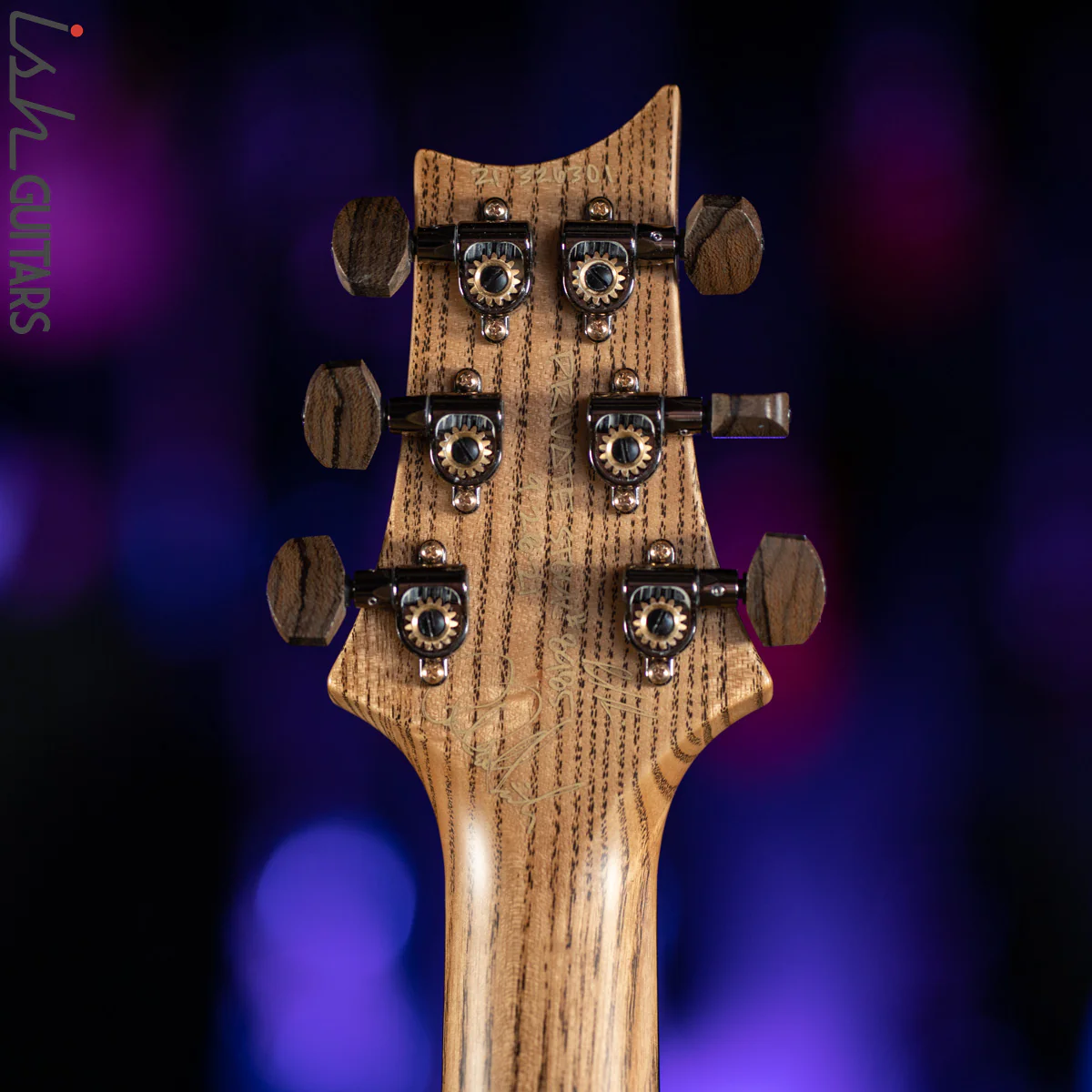 PRS Custom 24 Private Stock Electric Guitar Natural Ziricote Satin - Image 13
