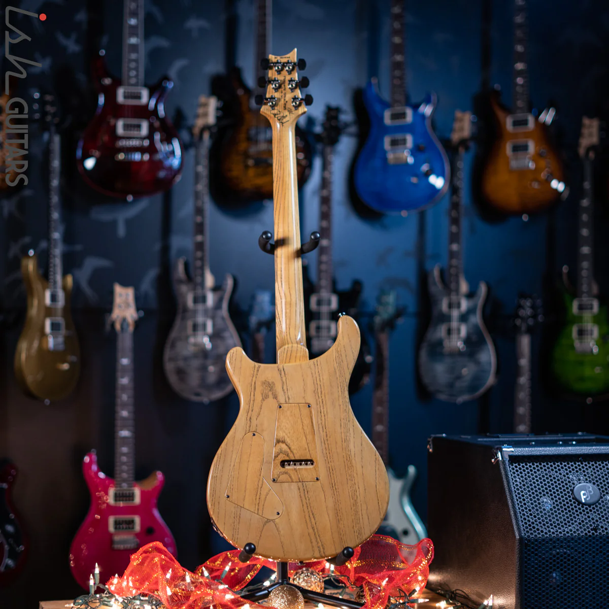 PRS Custom 24 Private Stock Pale #9000 Moon Ebony Swamp Ash - Image 13