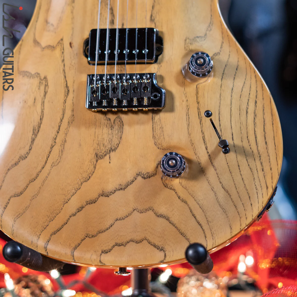 PRS Custom 24 Private Stock Pale #9000 Moon Ebony Swamp Ash - Image 4