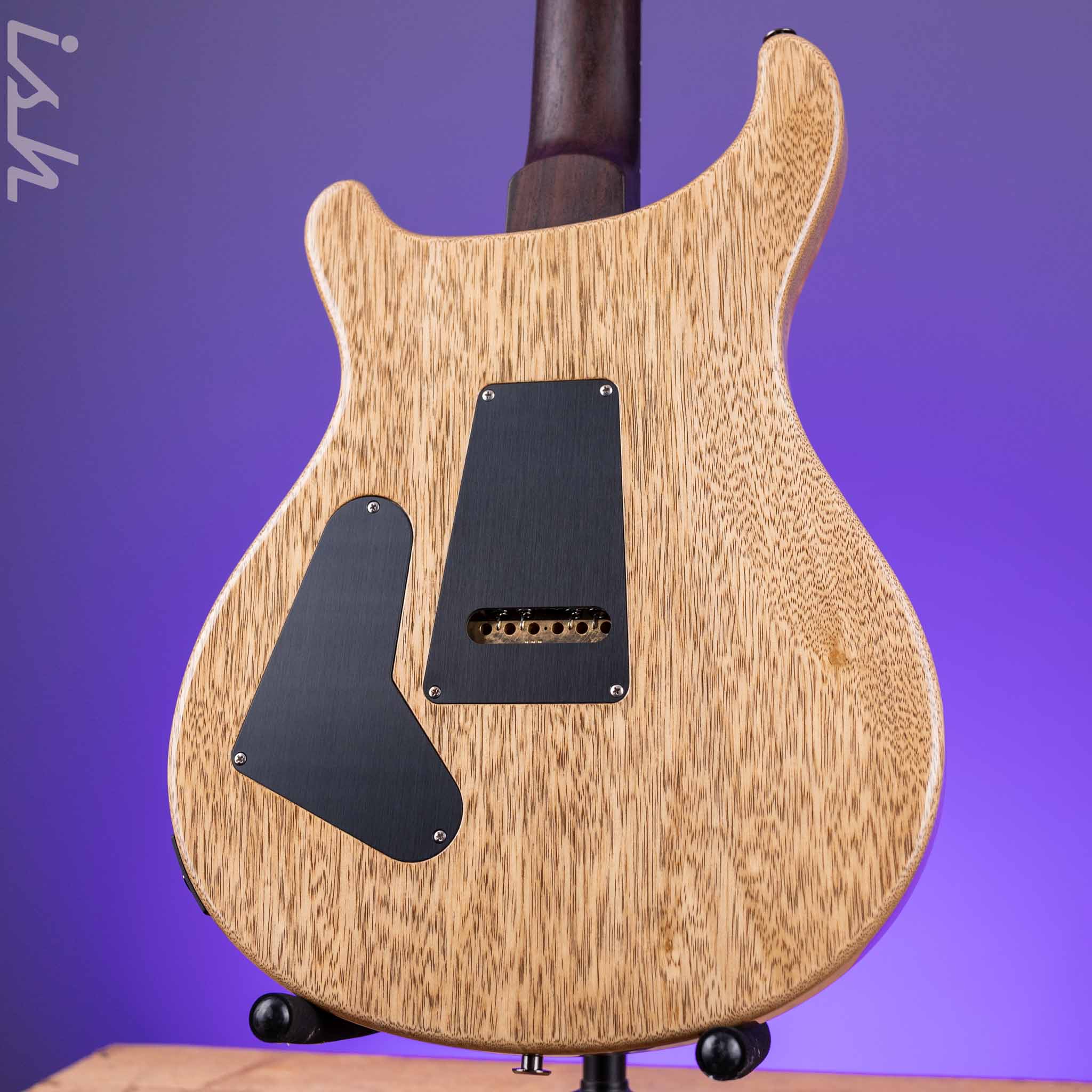 PRS Custom 24 Wood Library Quilt 10 Top Korina Body Rosewood Neck w/ Brazilian Board - Image 7