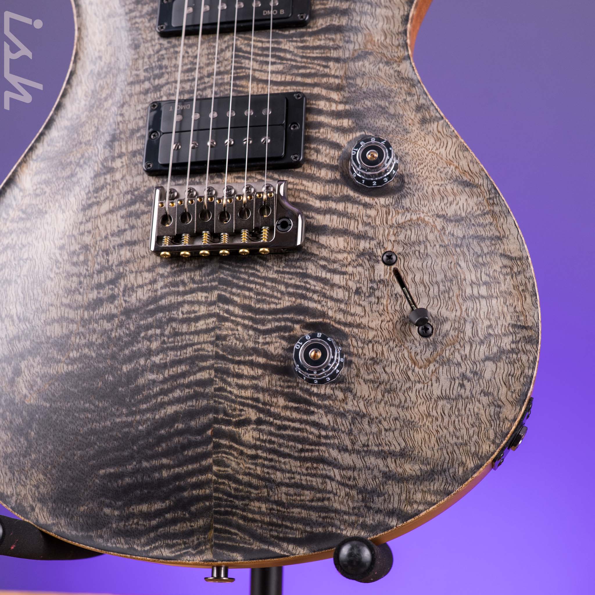 PRS Custom 24 Satin Limited Edition 40th Anniversary Charcoal - Image 5