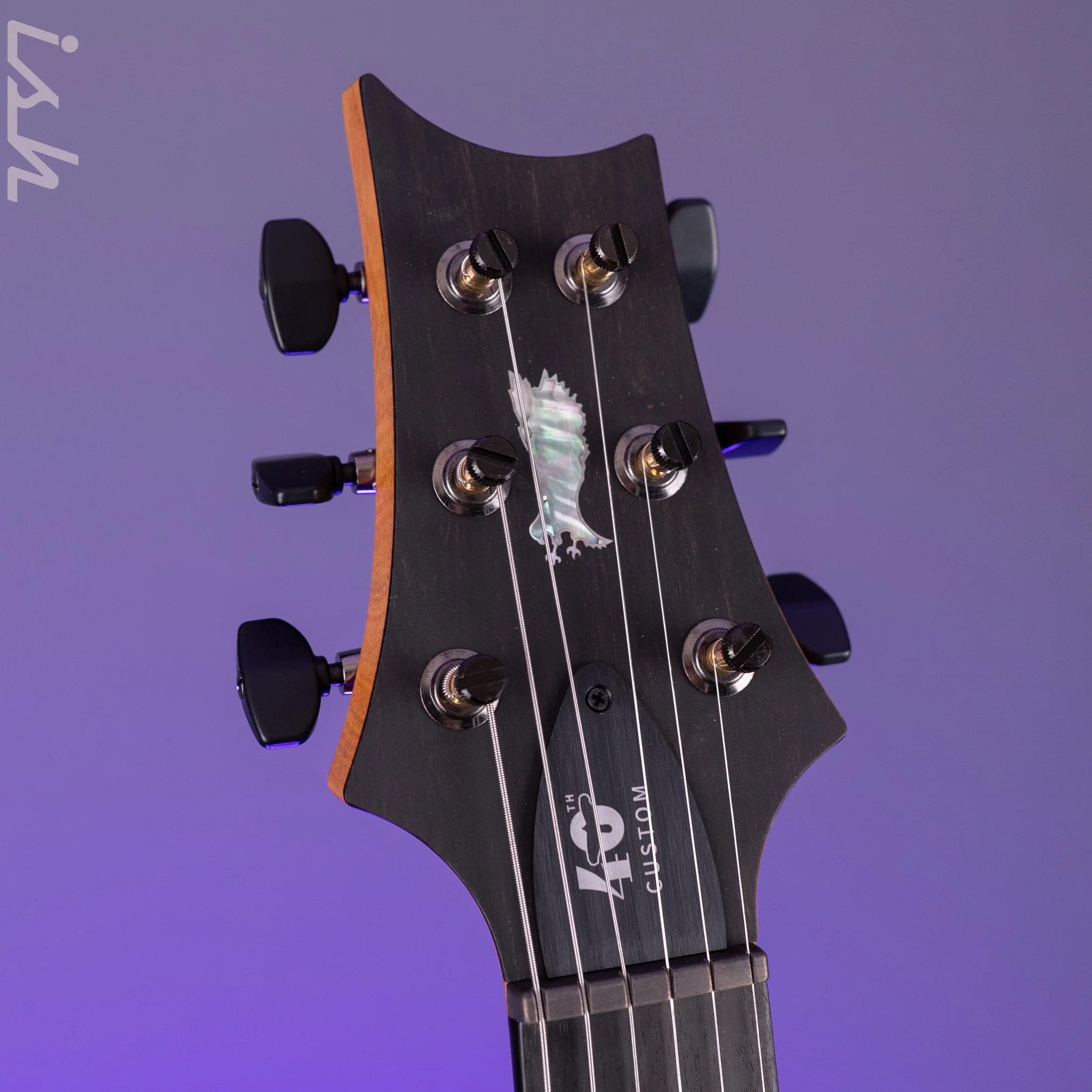 PRS Custom 24 Satin Limited Edition 40th Anniversary Charcoal - Image 6