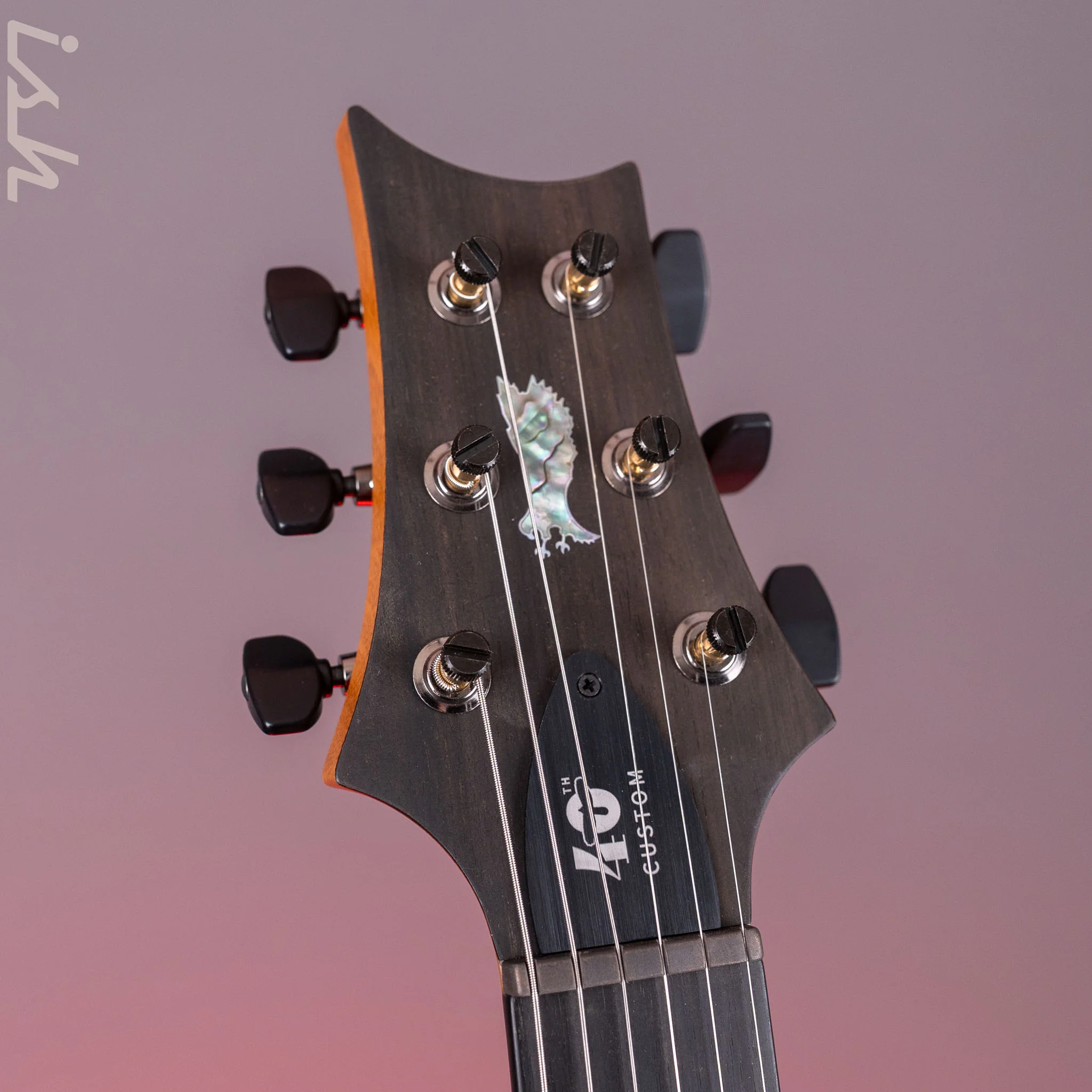 PRS Custom 24 Satin Limited Edition 40th Anniversary Faded Whale Blue - Image 6