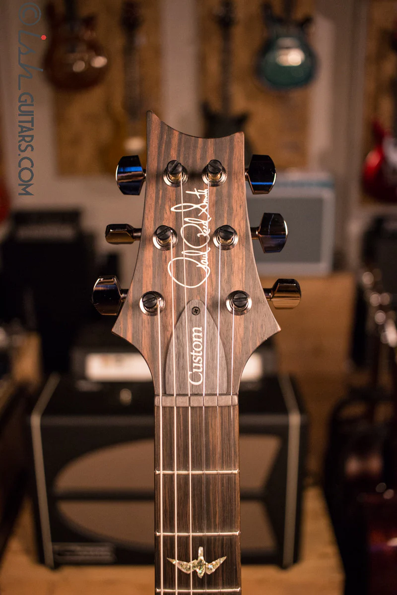 Paul Reed Smith PRS Custom 24 Semi-Hollow Wood Library Quilt Top Aquableux - Image 6