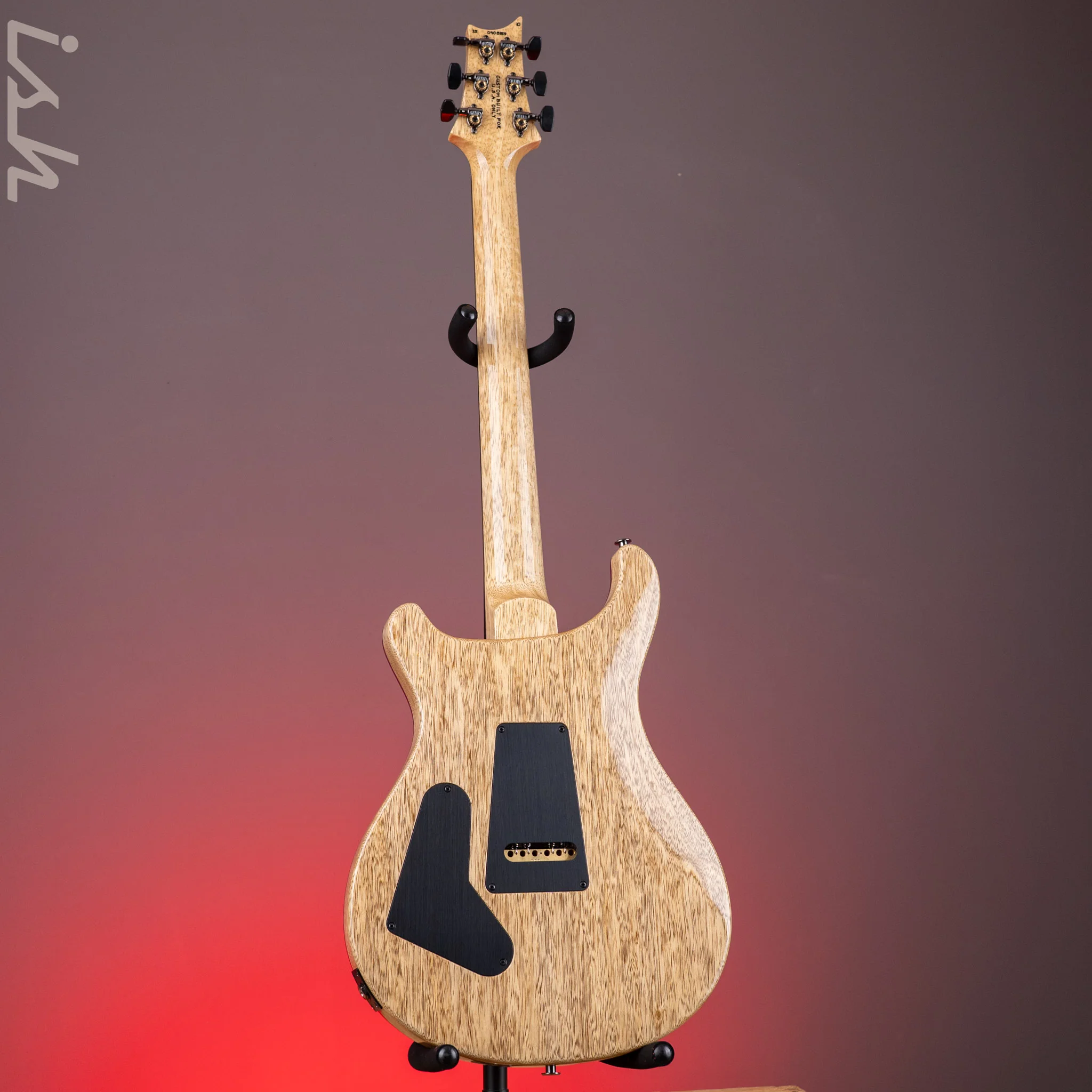 PRS Custom 24 Wood Library 10-Top Quilt Charcoal Purple Burst - Image 8