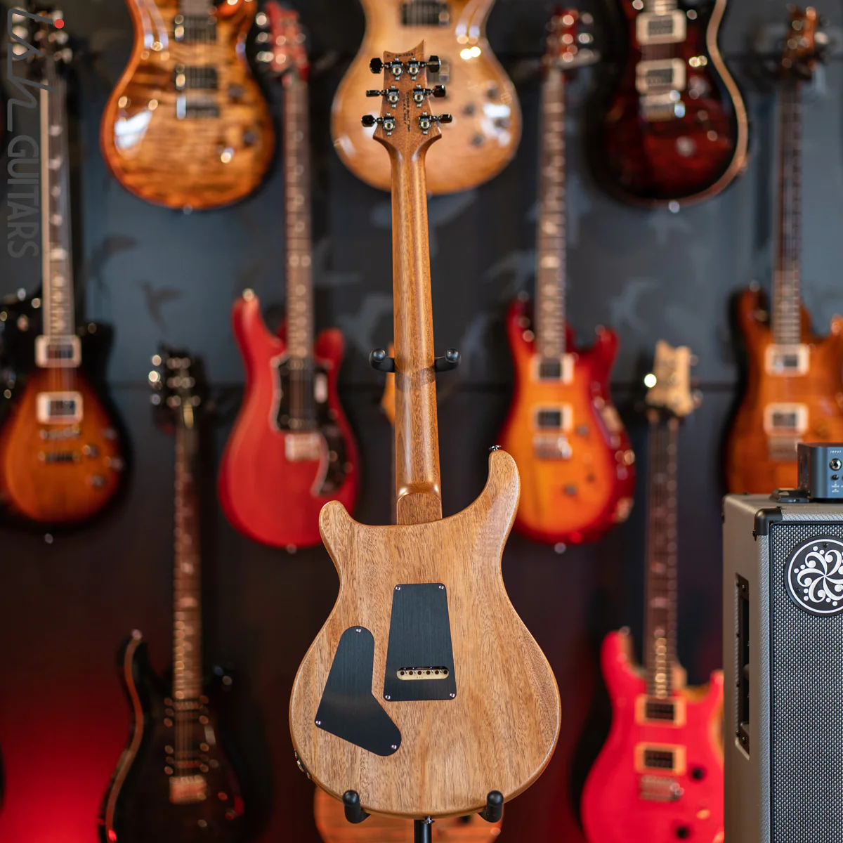 PRS Custom 24 Wood Library Frost Blue Opaque Satin - Image 5
