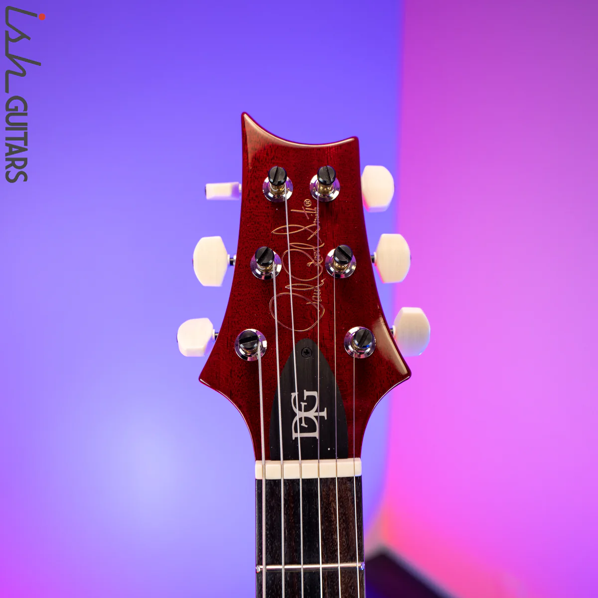 PRS DGT Dark Cherry Burst Wrap w/Birds - Image 7
