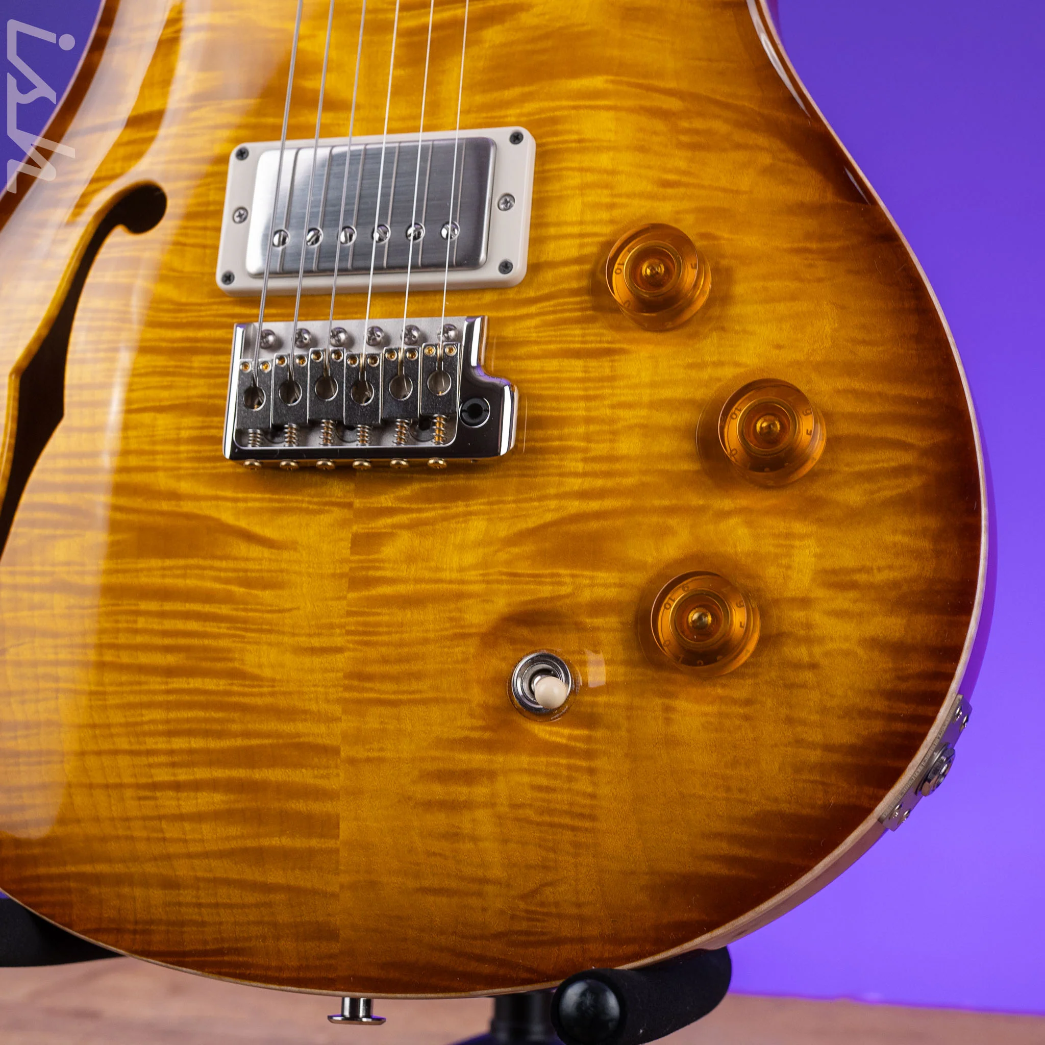 PRS DGT Semi Hollow McCarty Sunburst Limited Edition 1 of 200 - Image 5