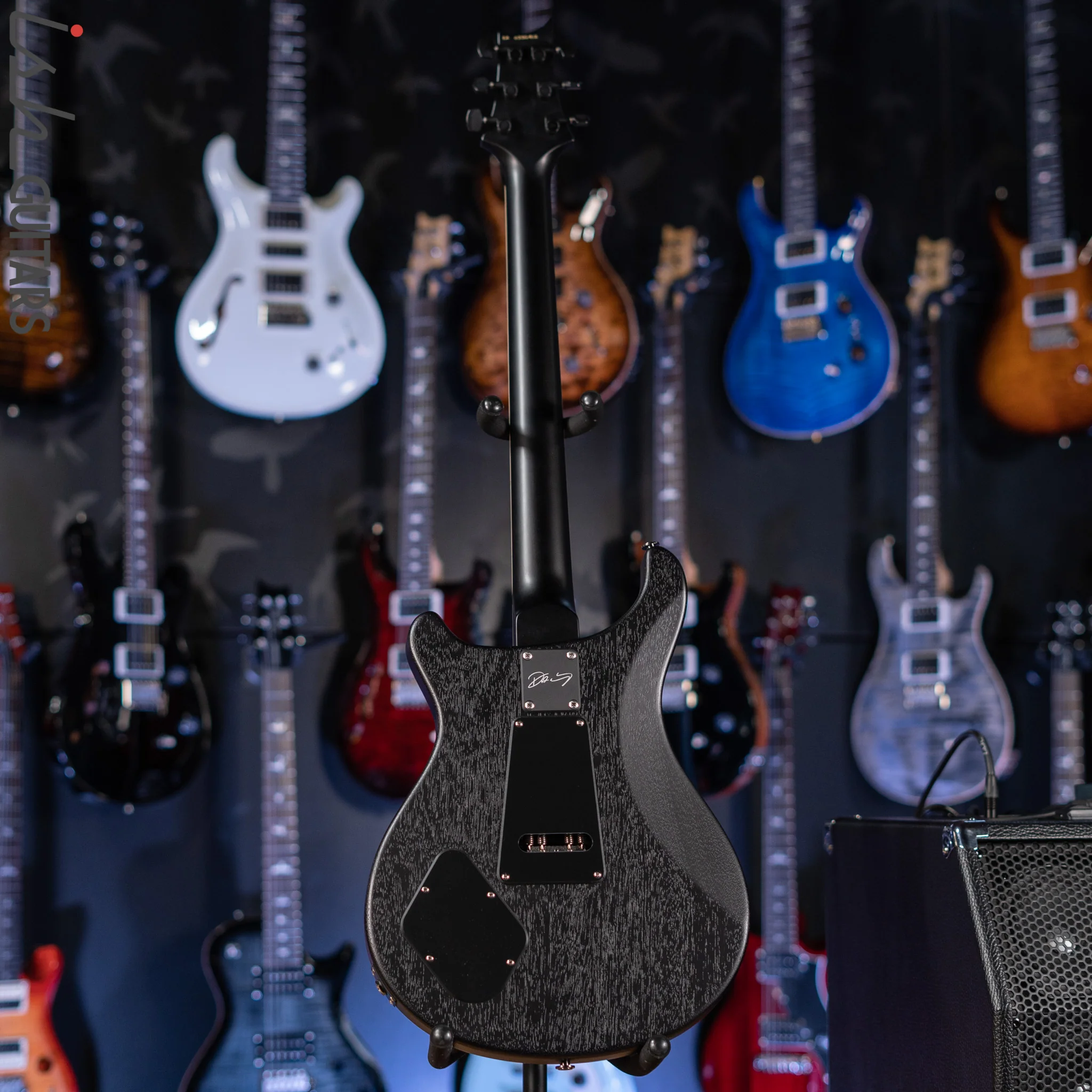 PRS Dustie Waring Signature CE 24 Floyd Waring Burst Custom Color Red Binding - Image 8