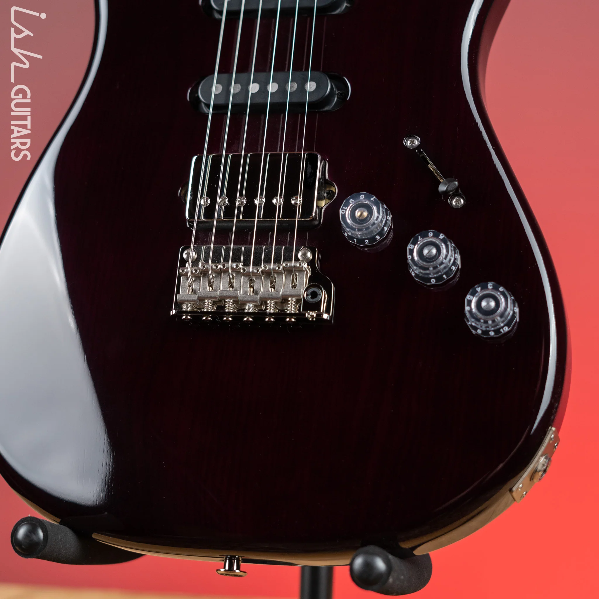 PRS Fiore Mark Lettieri Signature Guitar Black Iris - Image 4