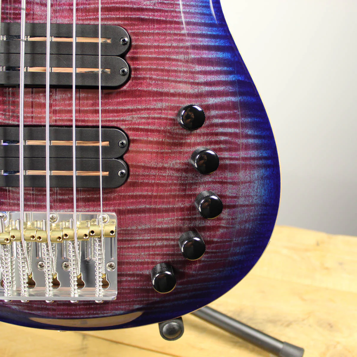 PRS Gary Grainger GG5 5-String 10 Top Violet Blue Burst - Image 3