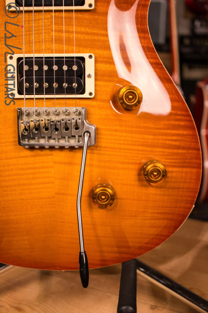 1997 PRS Paul Reed Smith Custom 24 Vintage Sunburst 10 Top - Image 3