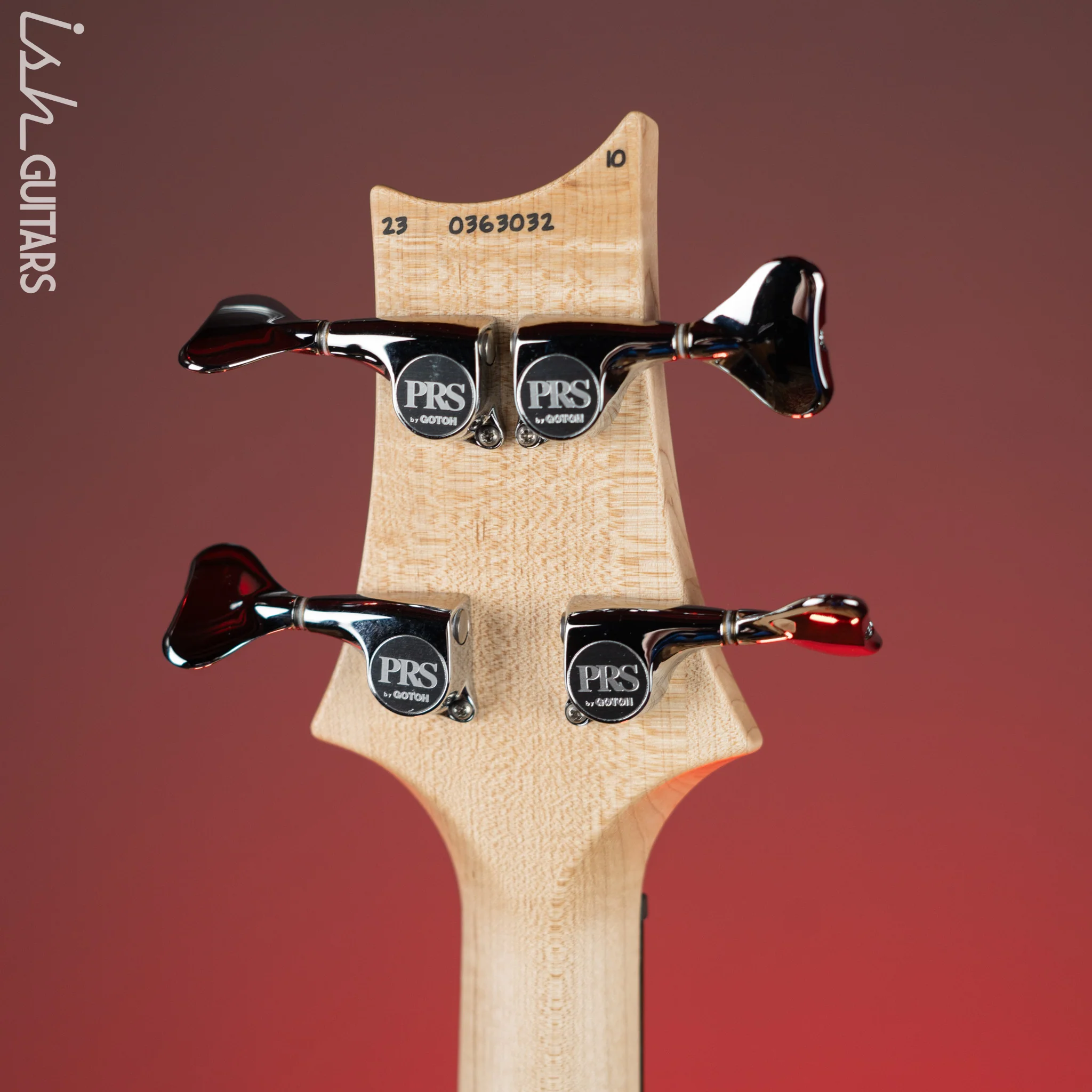 PRS Grainger 4 String Bass 10-Top Cobalt Smokeburst - Image 11