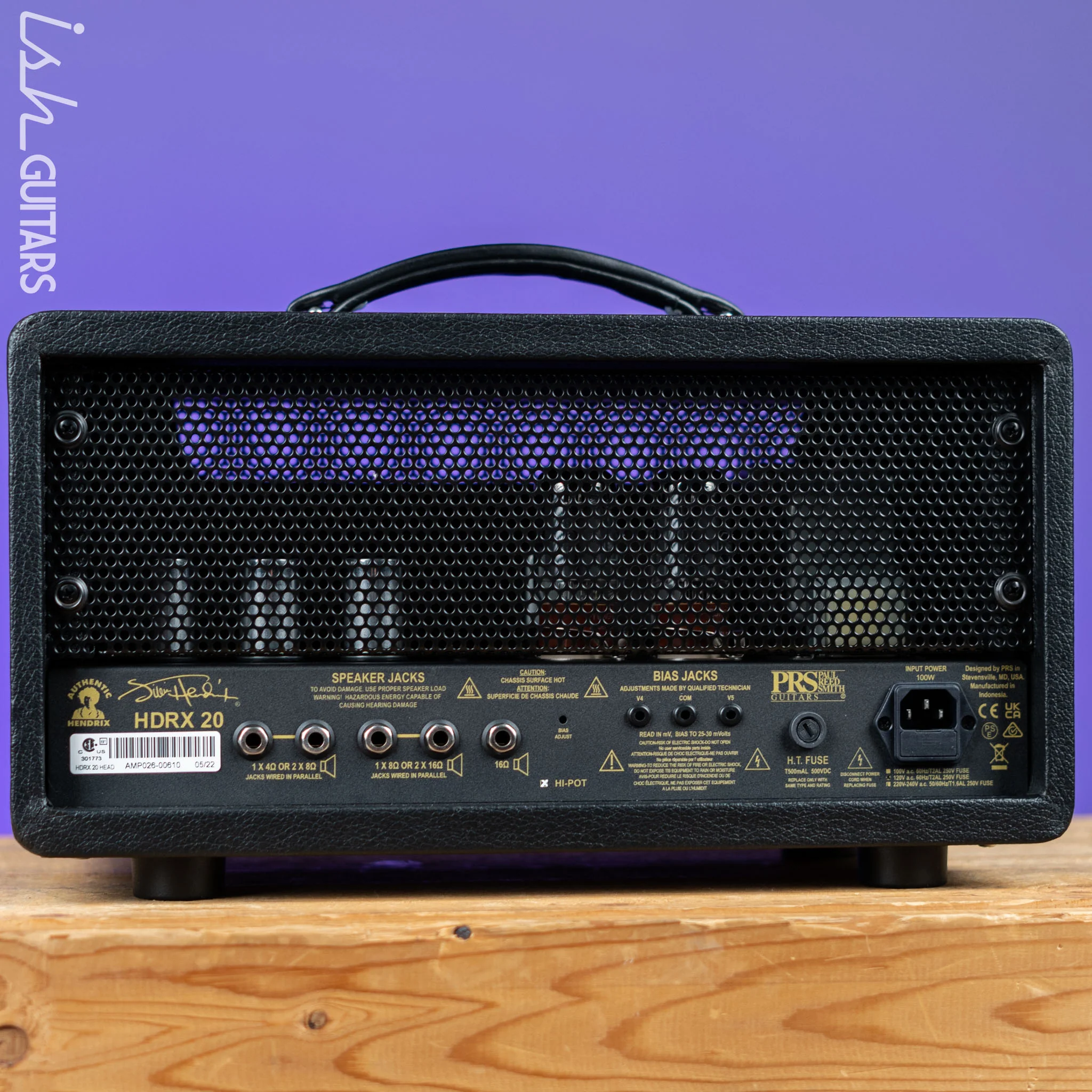 PRS HDRX 20 20W Tube Head Amp - Image 4