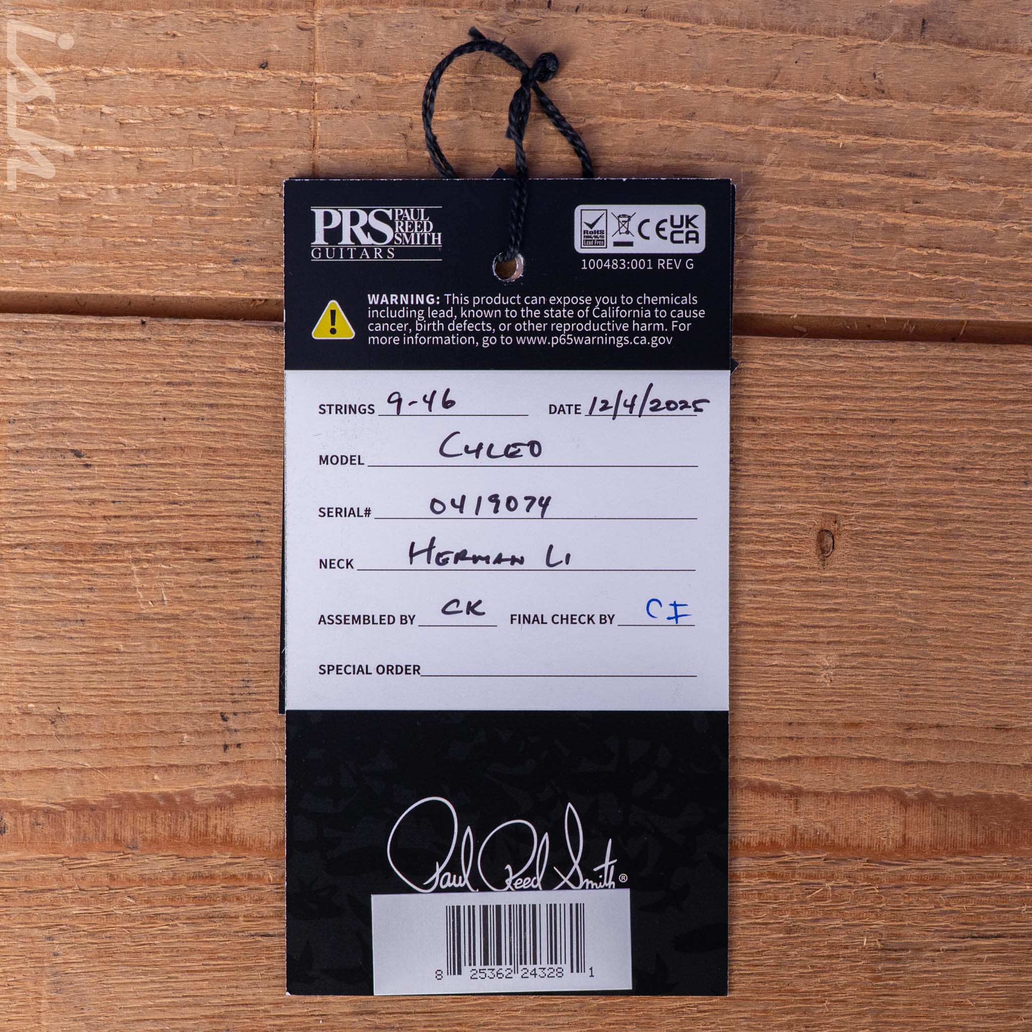 PRS Herman Li Chleo Limited Edition Orchid Dust - Image 13