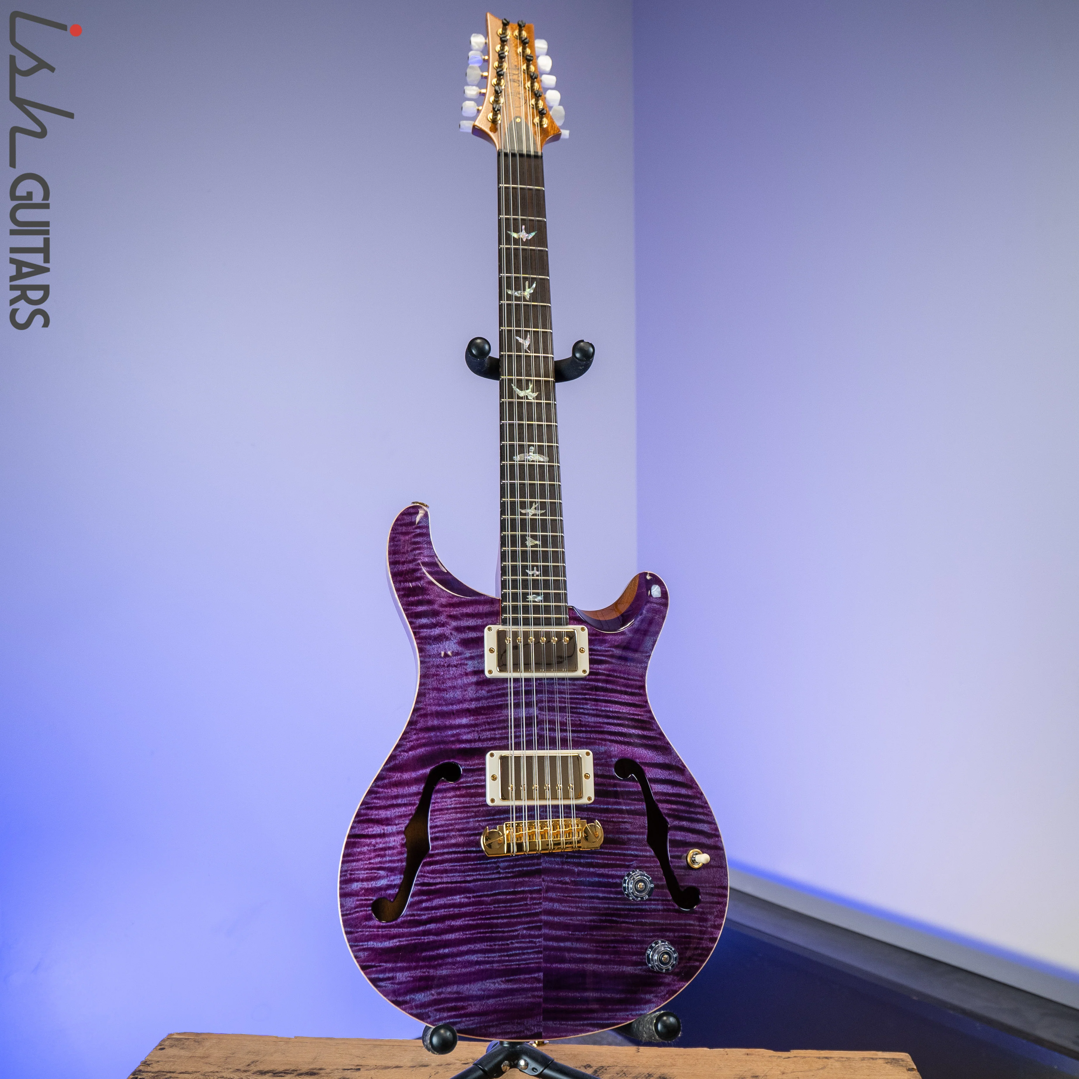 PRS Hollowbody 12 String Violet Gold 10 Top - Image 2