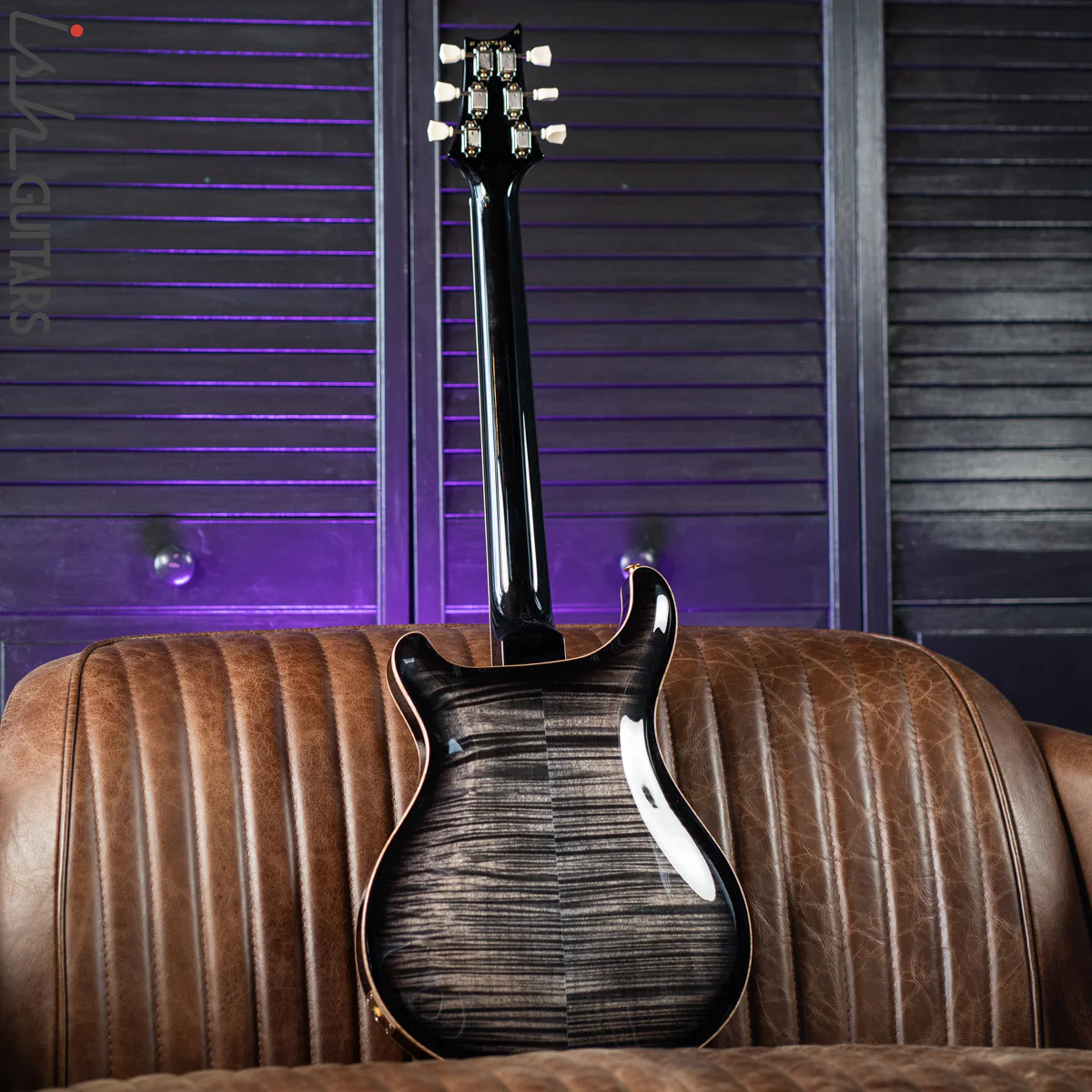 PRS McCarty 594 Hollowbody II Charcoal Burst 10 Top - Image 11