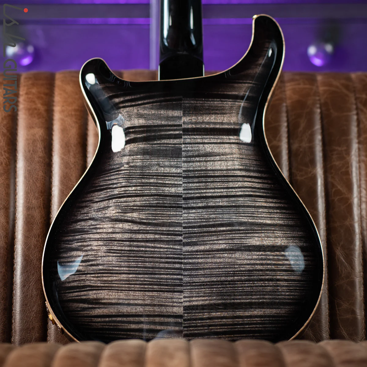 PRS McCarty 594 Hollowbody II Charcoal Burst 10 Top - Image 9