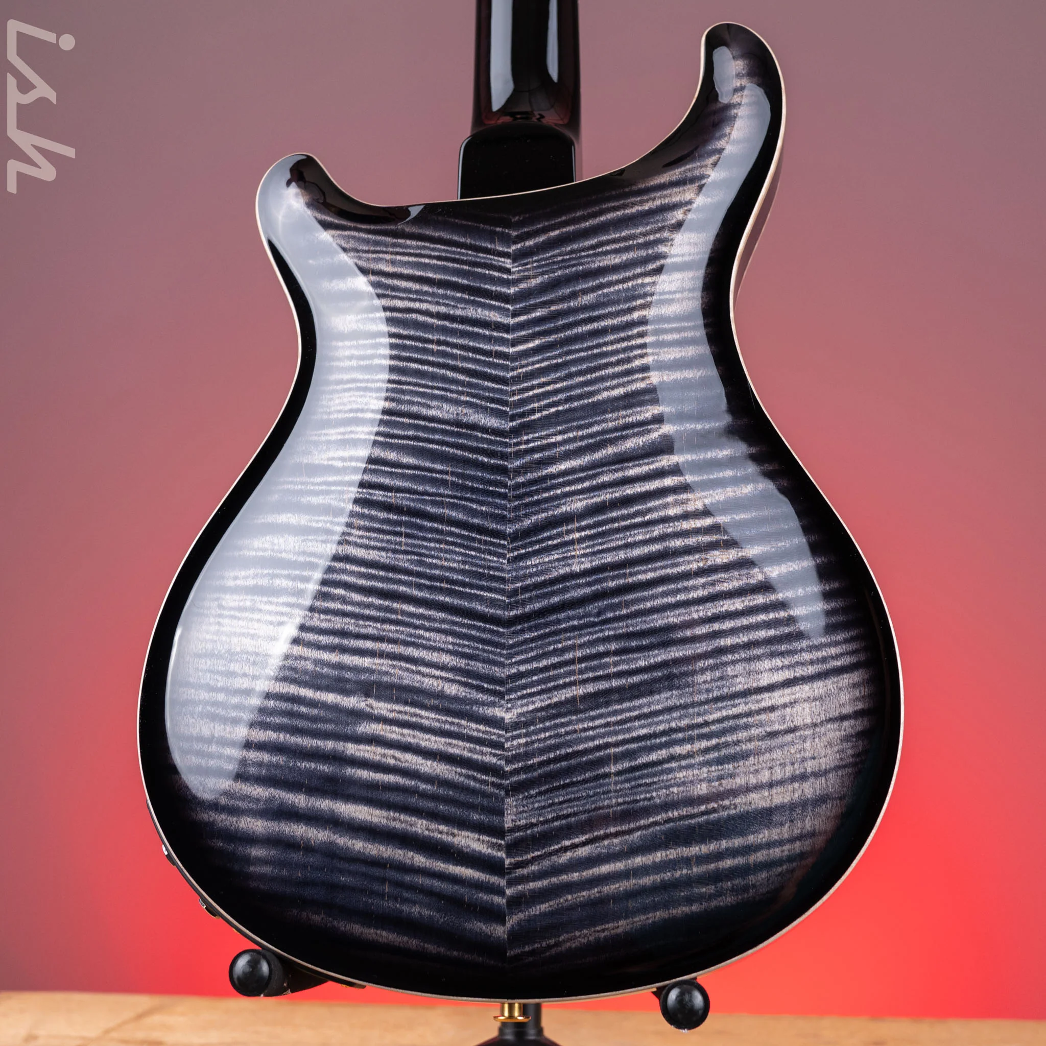 PRS Hollowbody II Piezo 10-Top Electric Guitar Charcoal Burst - Image 7
