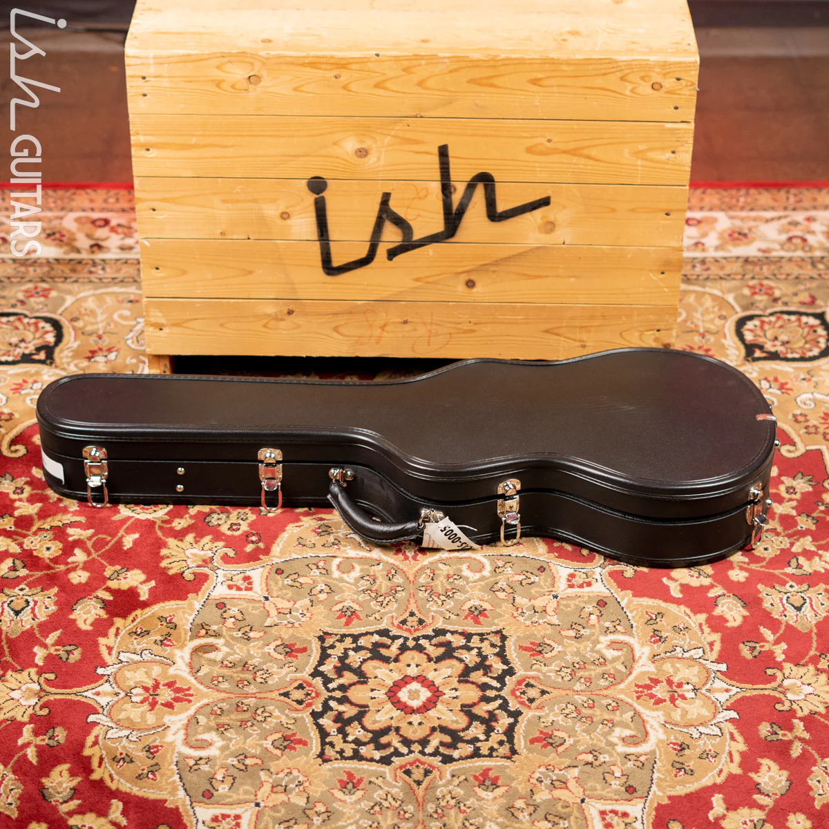 PRS Hollowbody II Piezo Black Gloss w/ Natural Binding - Image 11