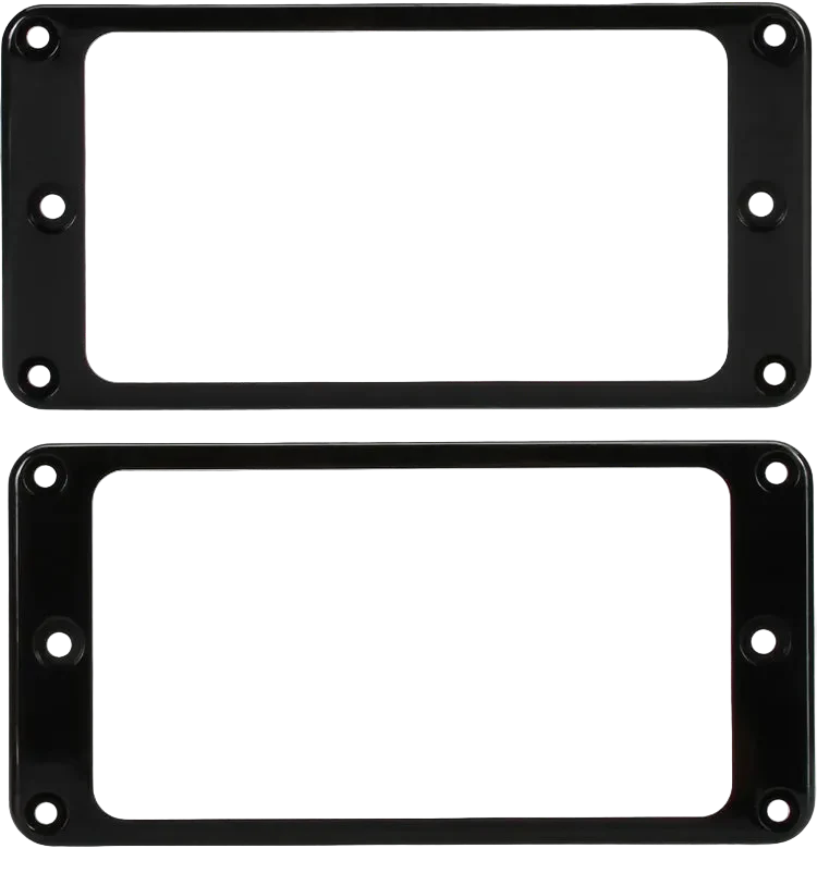 PRS Humbucker Pickup Ring Set Universal Angle Black - Image 2