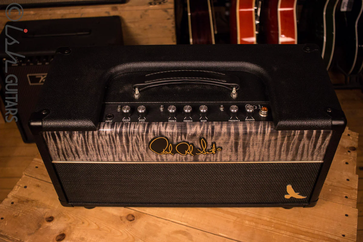PRS HXDA 50 - 50-watt Tube Head - Stealth and Charcoal - Image 2