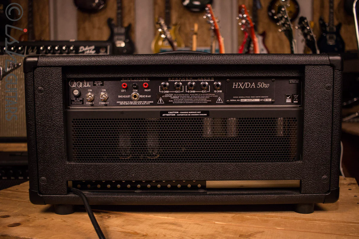 PRS HXDA 50 - 50-watt Tube Head - Stealth and Charcoal - Image 4