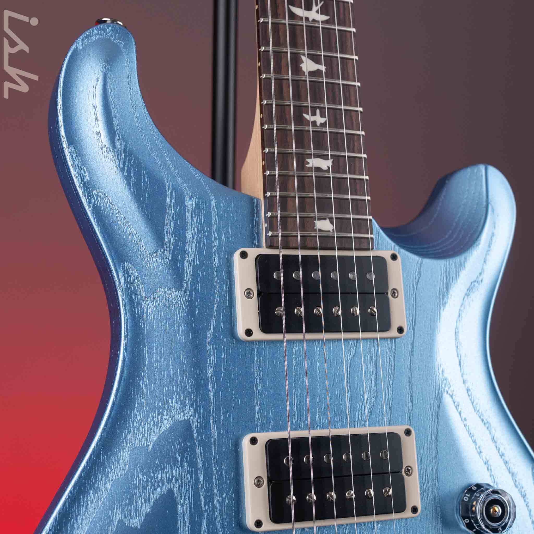 PRS CE 24-08 Swamp Ash Limited Edition Frost Blue Metallic Demo - Image 3