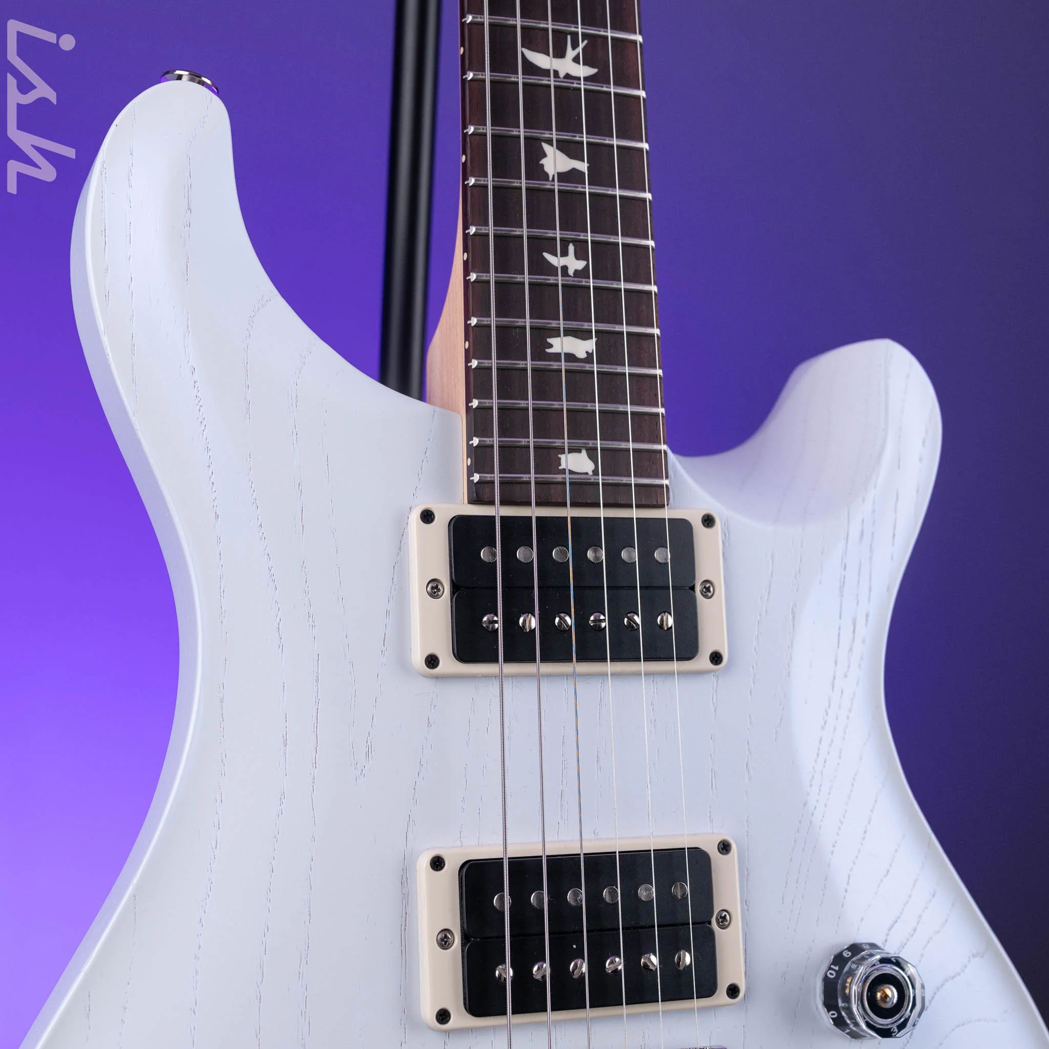 PRS Limited Edition Swamp Ash CE 24-08 Pearl White - Image 4
