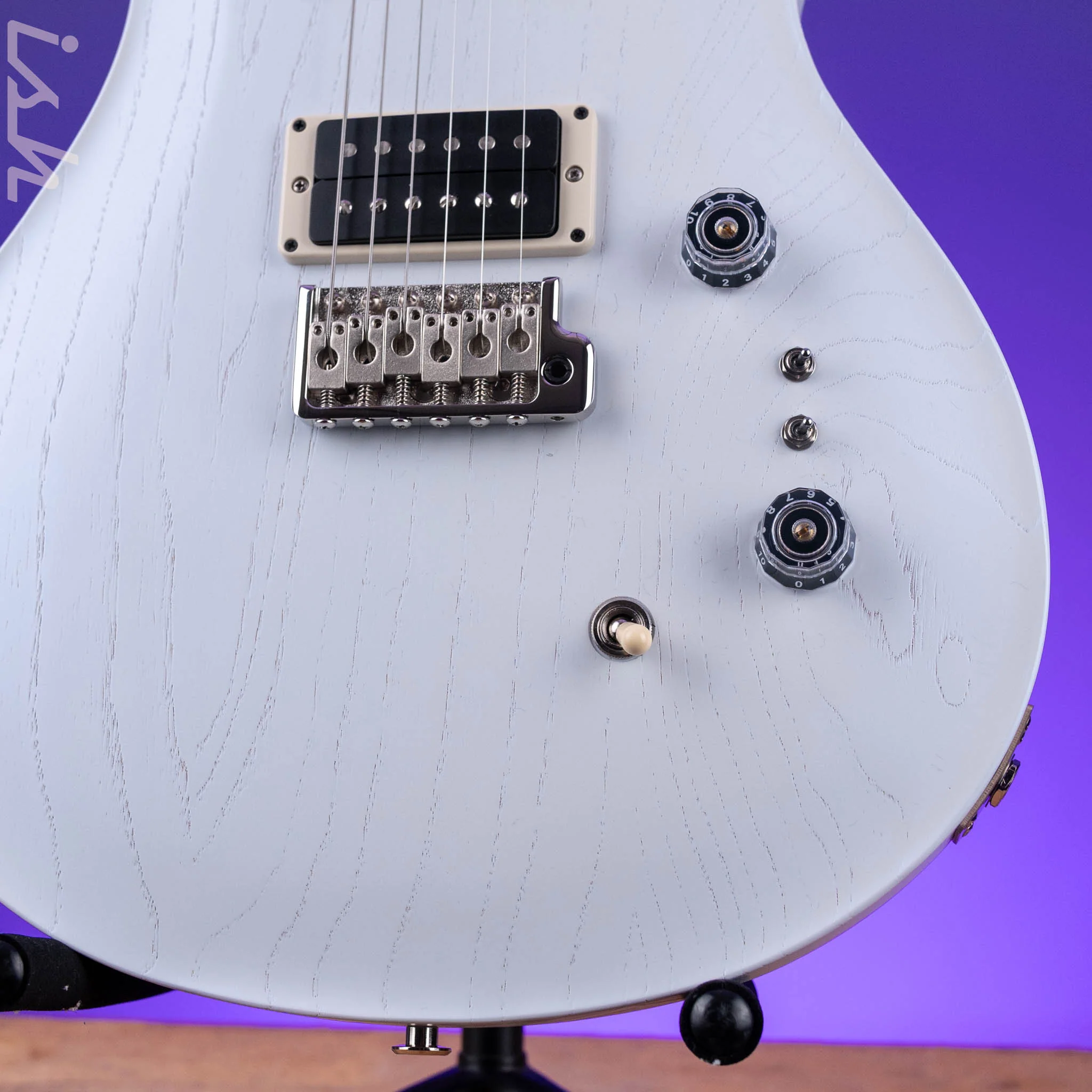 PRS Limited Edition Swamp Ash CE 24-08 Pearl White - Image 5