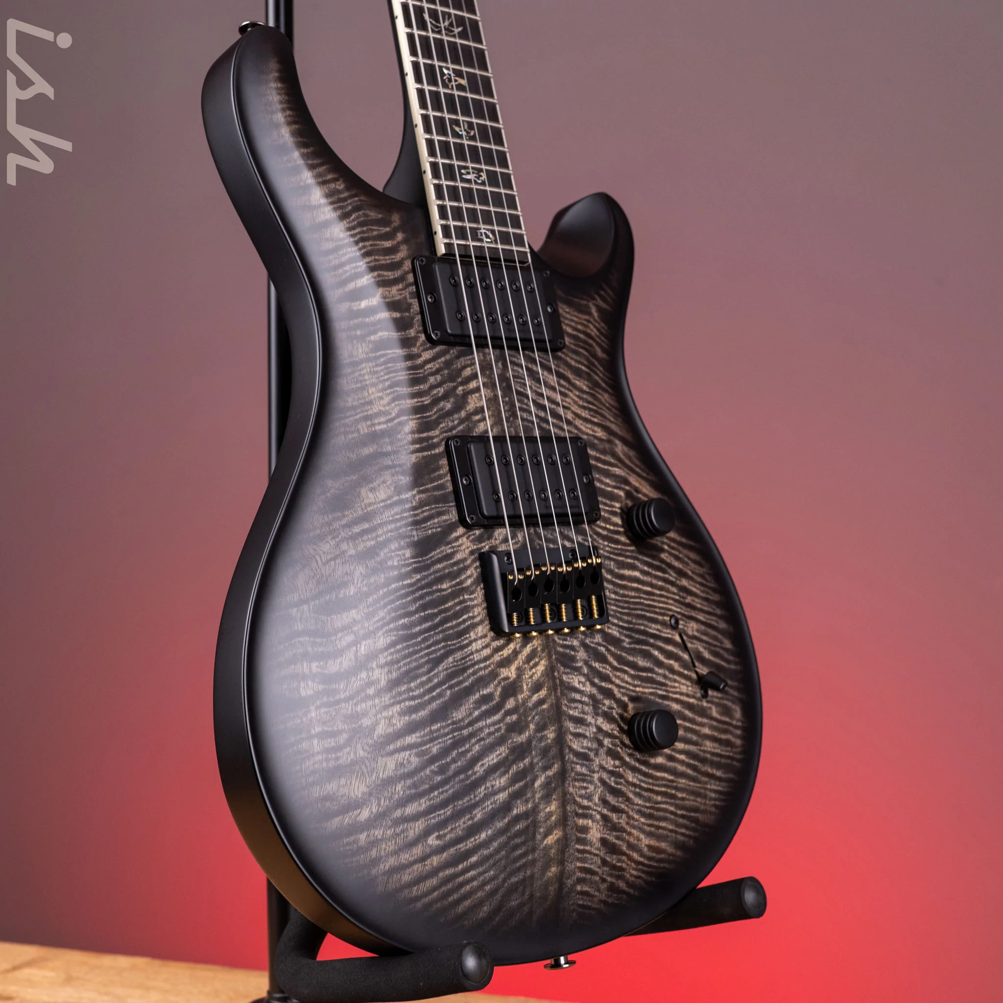 PRS Mark Holcomb Charcoal Wraparound Burst - Image 3