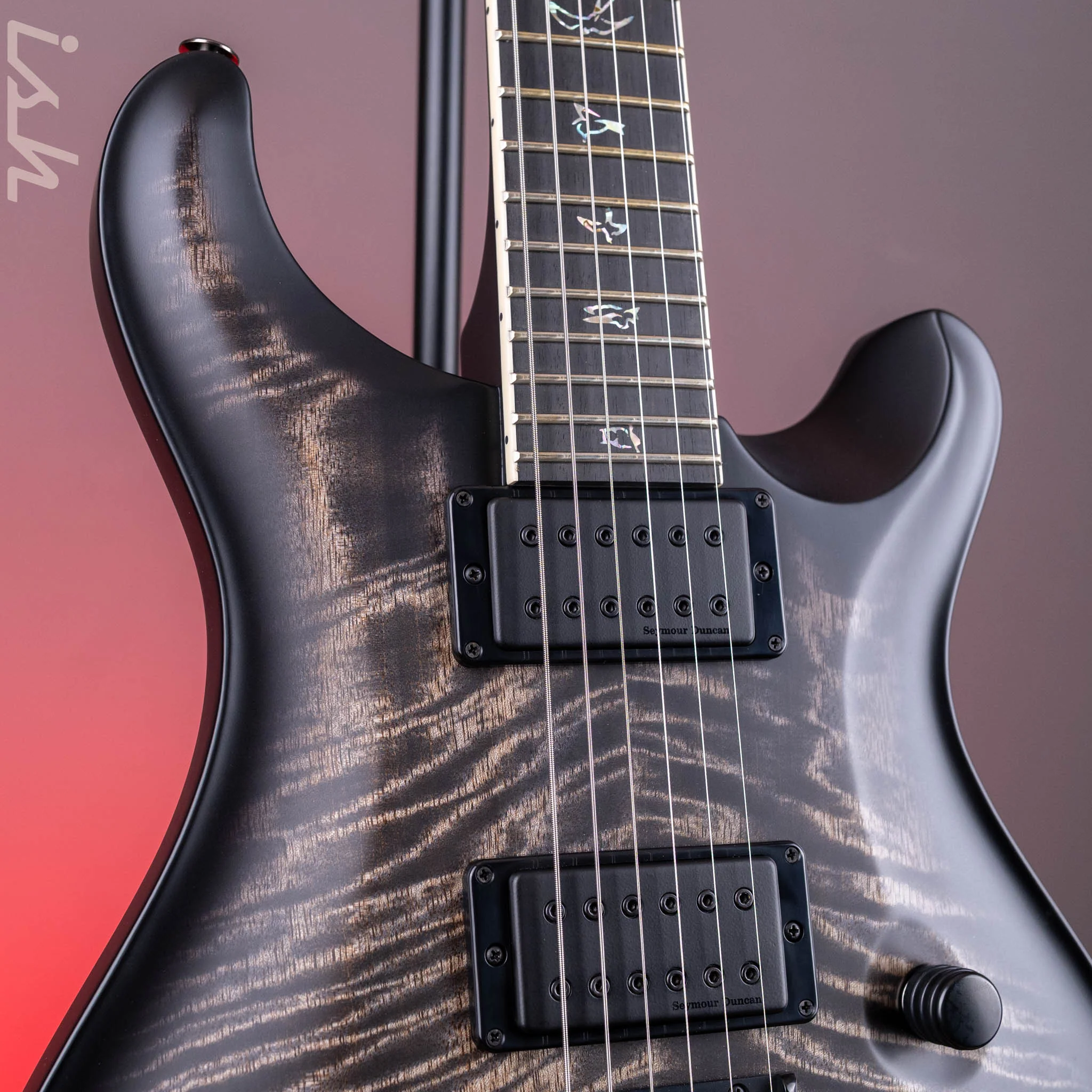 PRS Mark Holcomb Charcoal Wraparound Burst - Image 4
