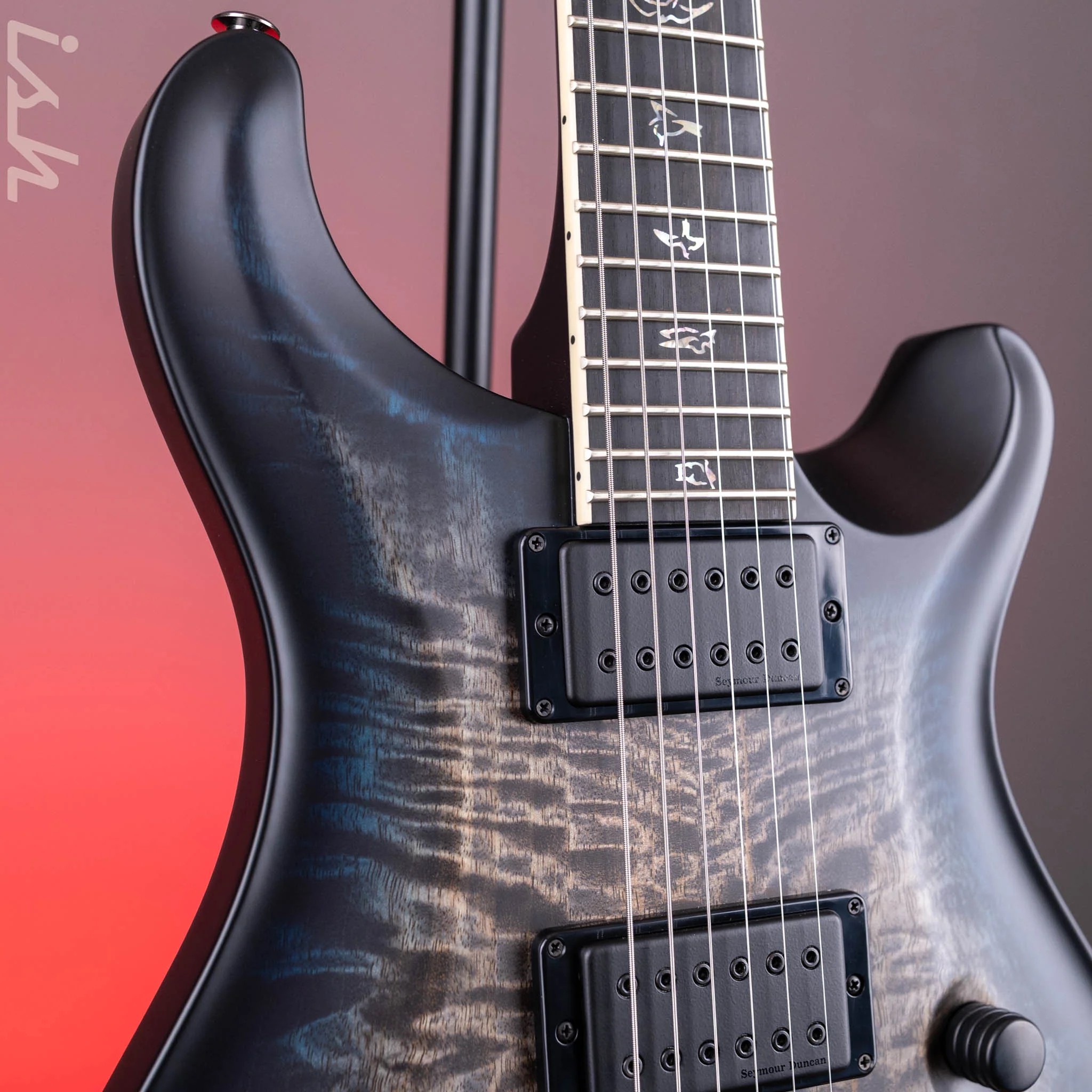 PRS Mark Holcomb Holcomb Wraparound Blue Burst Demo - Image 4