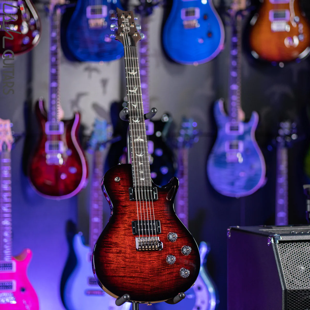 PRS Mark Tremonti Signature Tremolo Custom Color Fire Red Smokewrap - Image 2