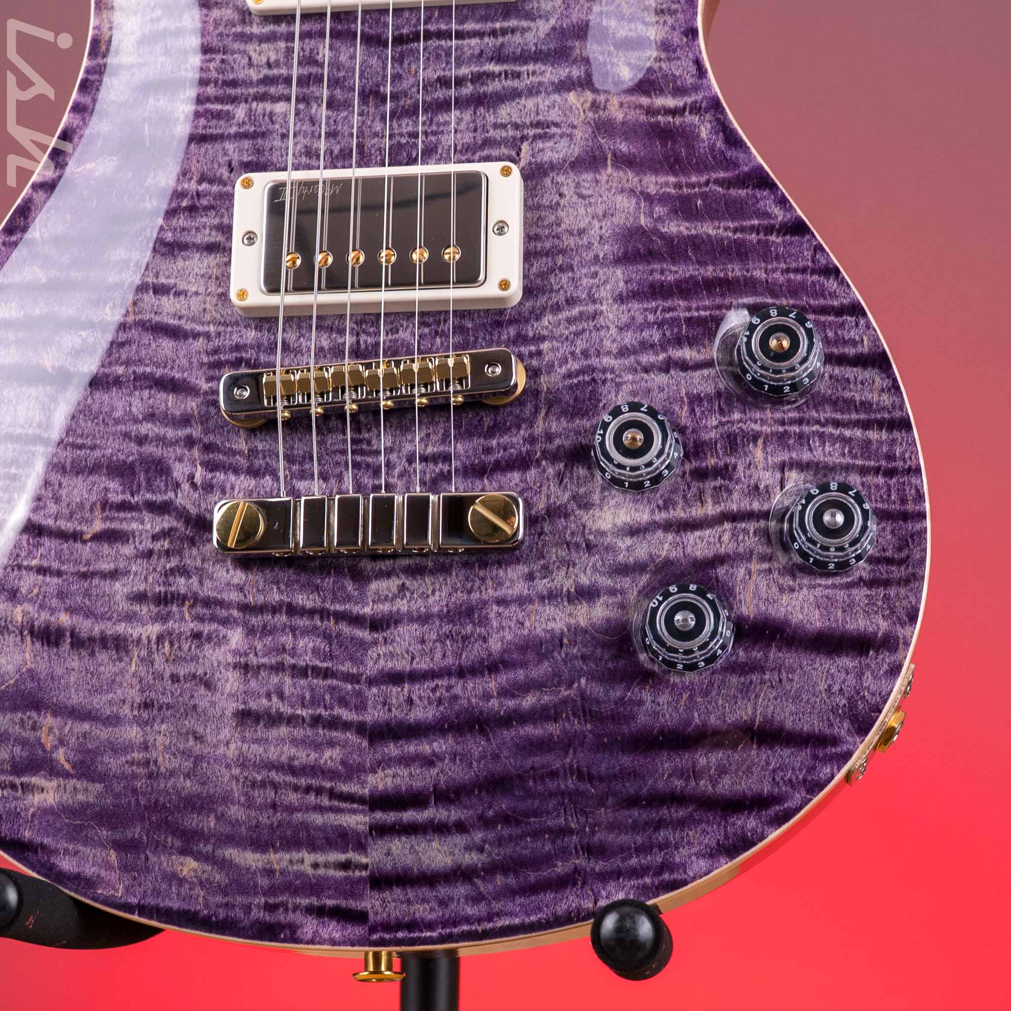 PRS McCarty 594 10-Top Faded Purple w/ Natural Back - Image 5