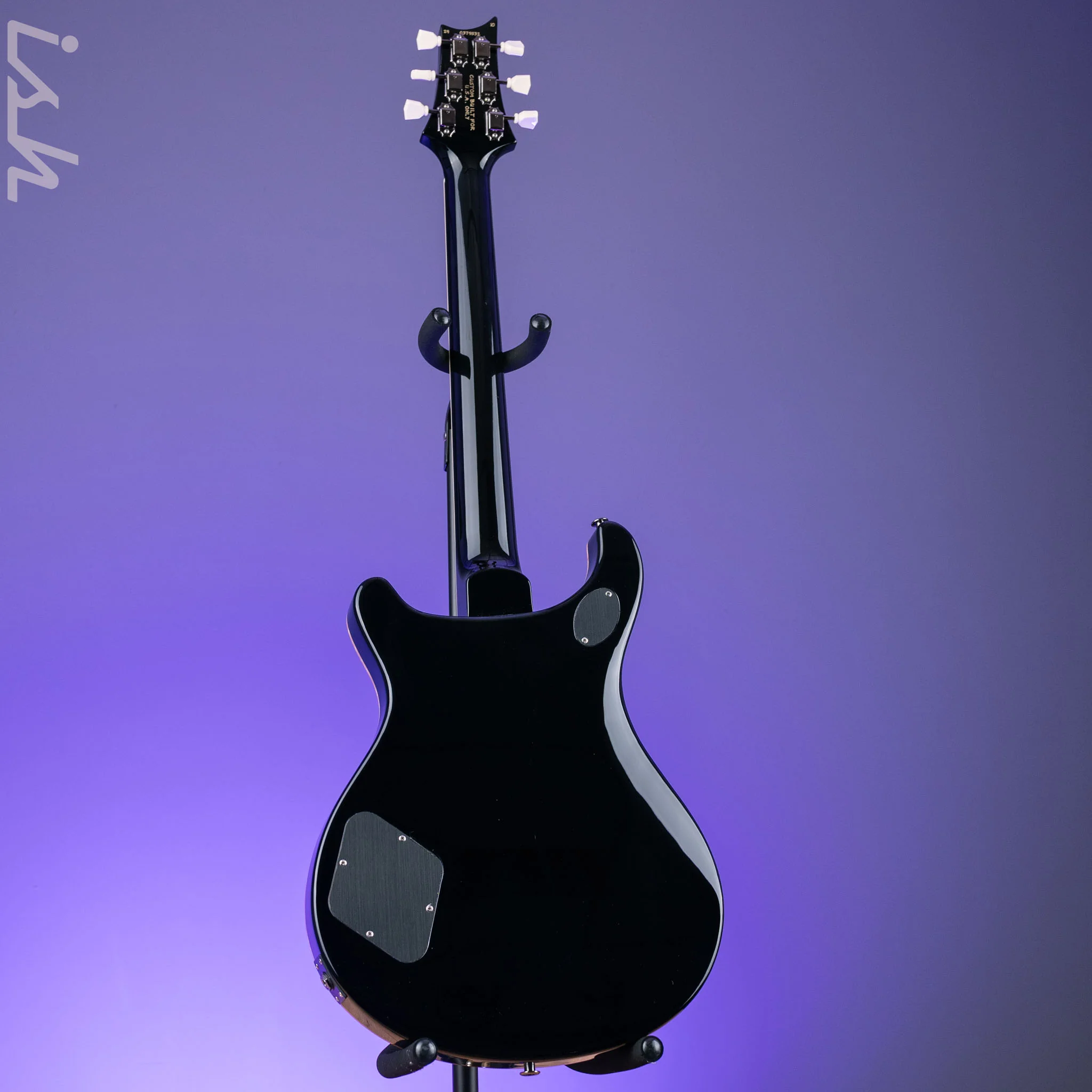 PRS McCarty 594 Wood Library 10-Top Natural w/ Black Smoked Wrap Burst - Image 6