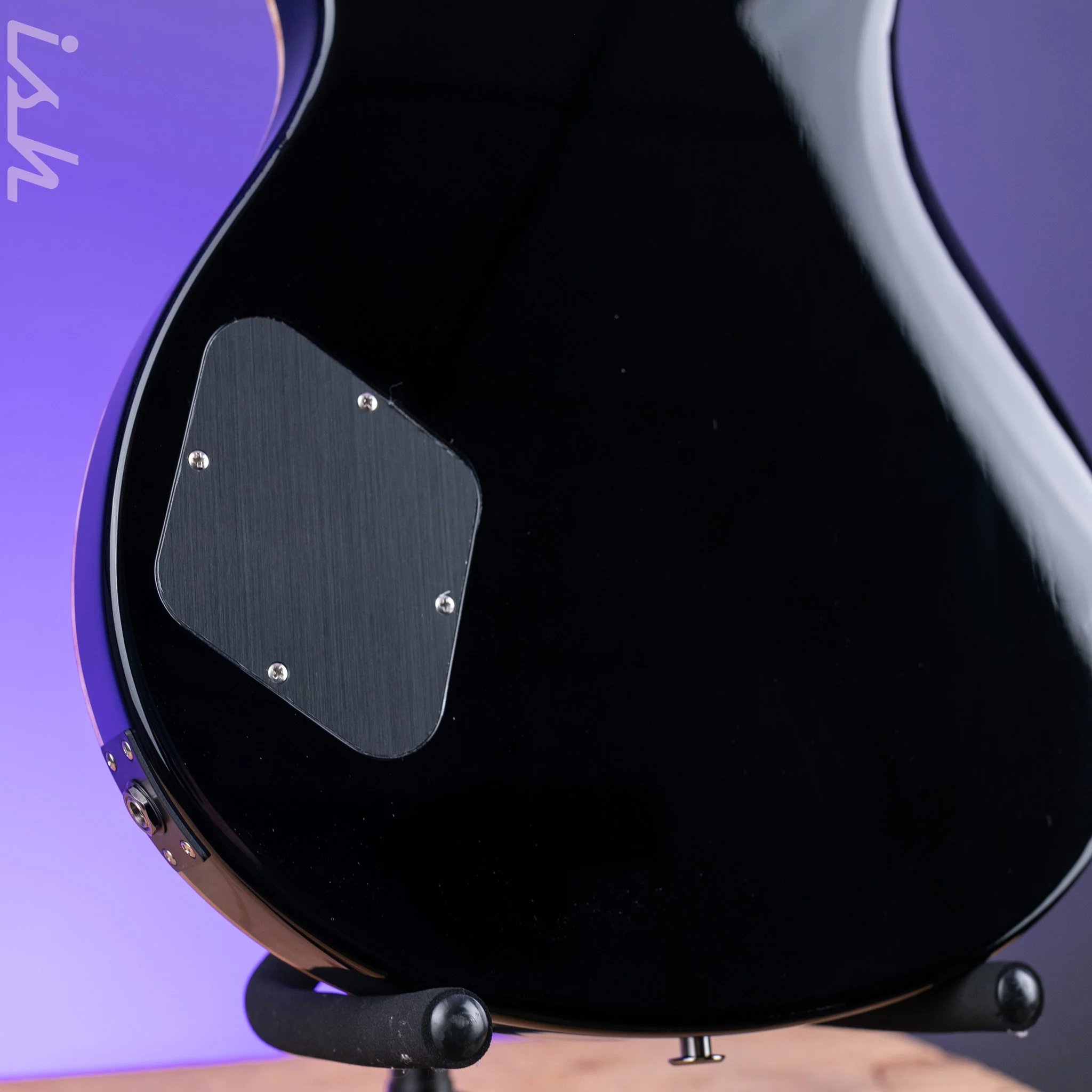 PRS McCarty 594 Wood Library 10-Top Natural w/ Black Smoked Wrap Burst - Image 9