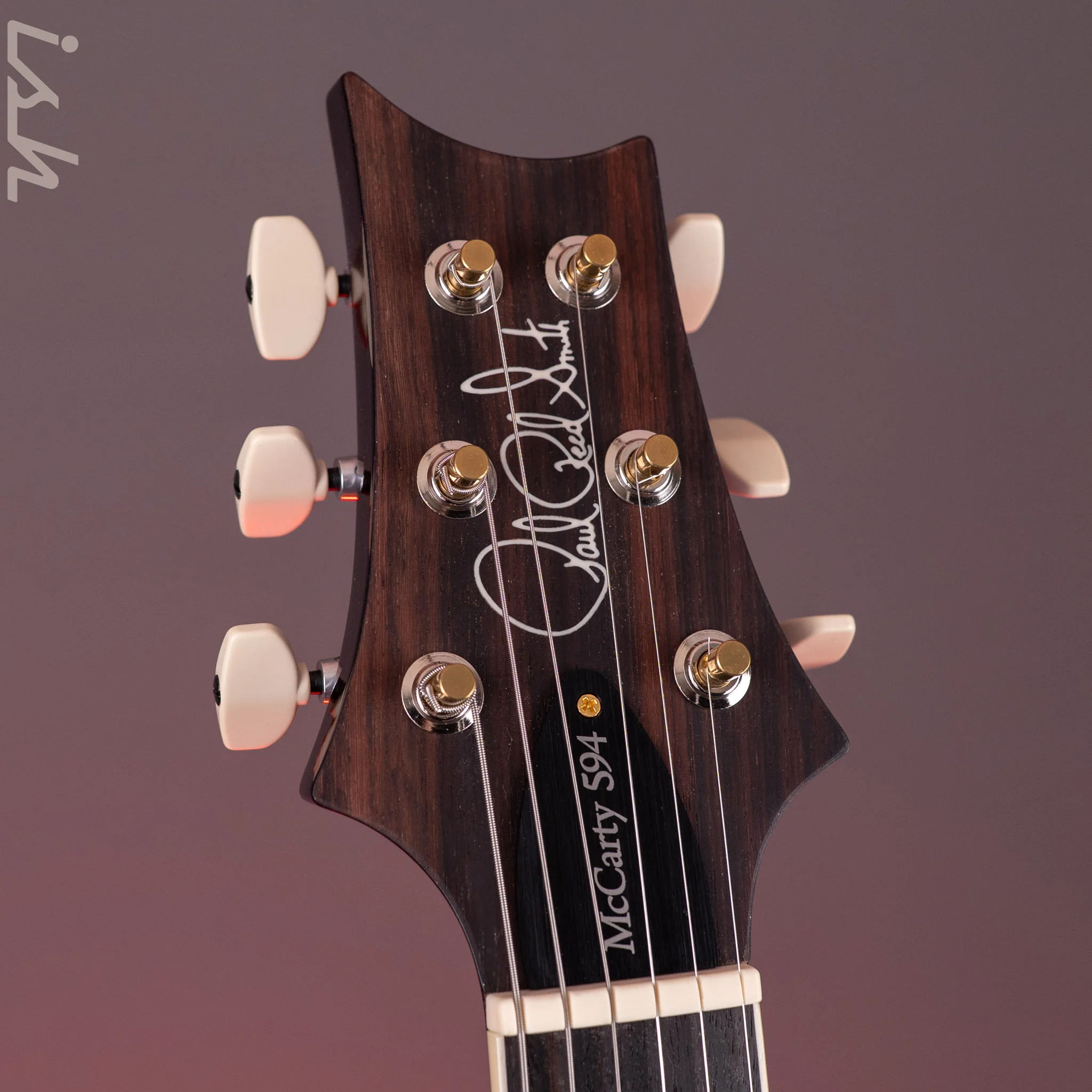 PRS McCarty 594 10-Top Sprayer's Choice Purple Hollowflake Back/Neck - Image 7