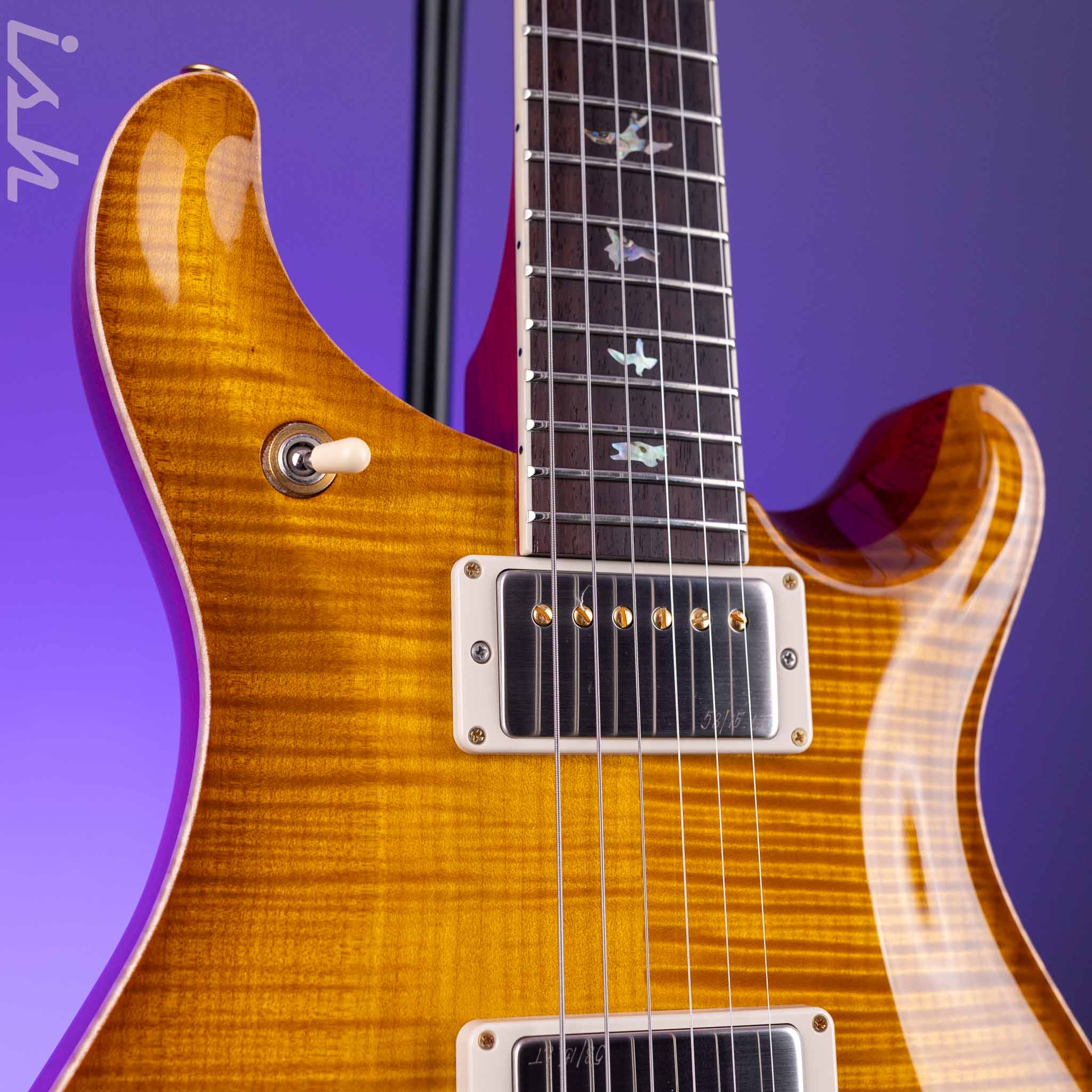 PRS McCarty 594 Electric Guitar 10-Top McCarty Sunburst Demo - Image 3