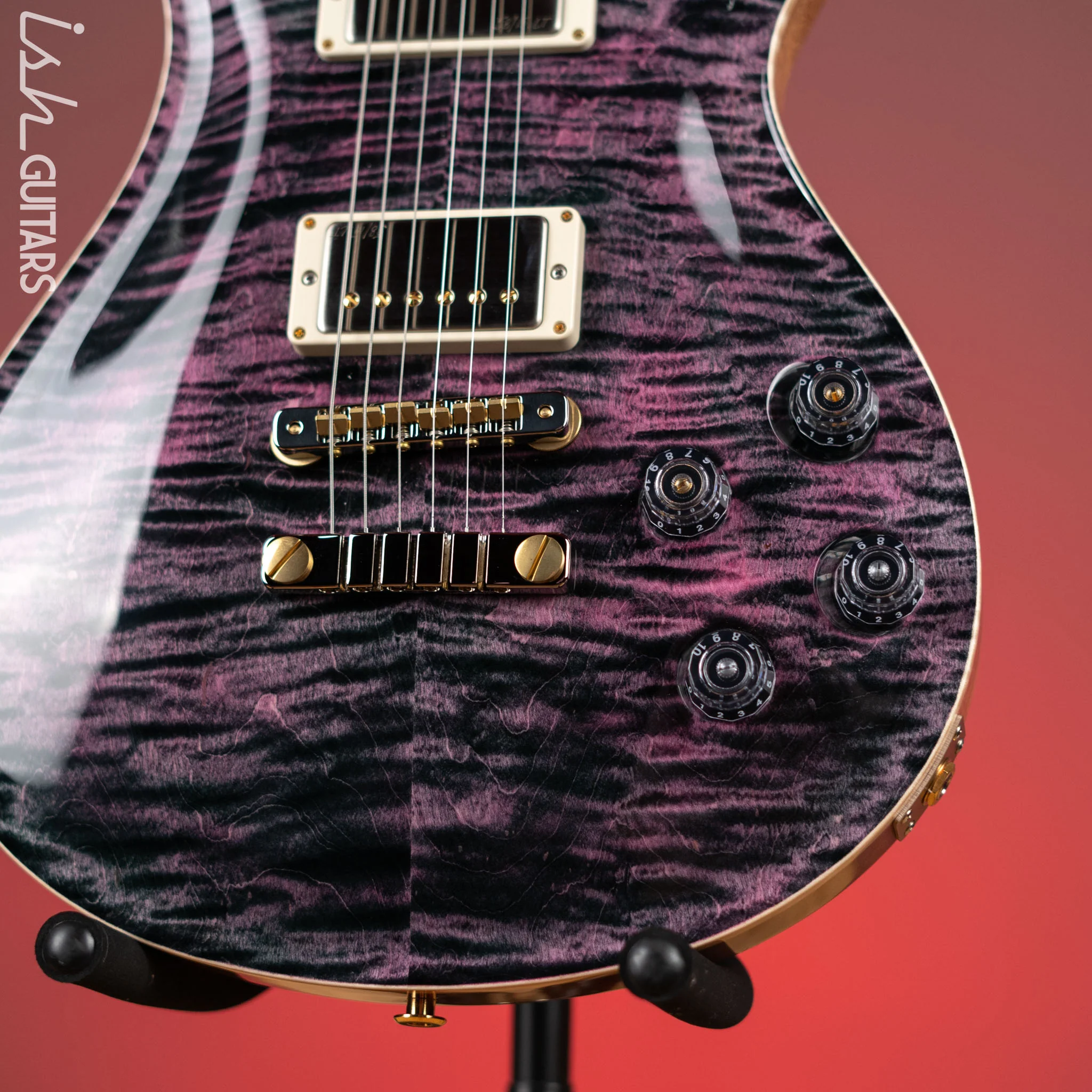 PRS McCarty 594 Electric Guitar 10 Top Purple Iris - Image 4