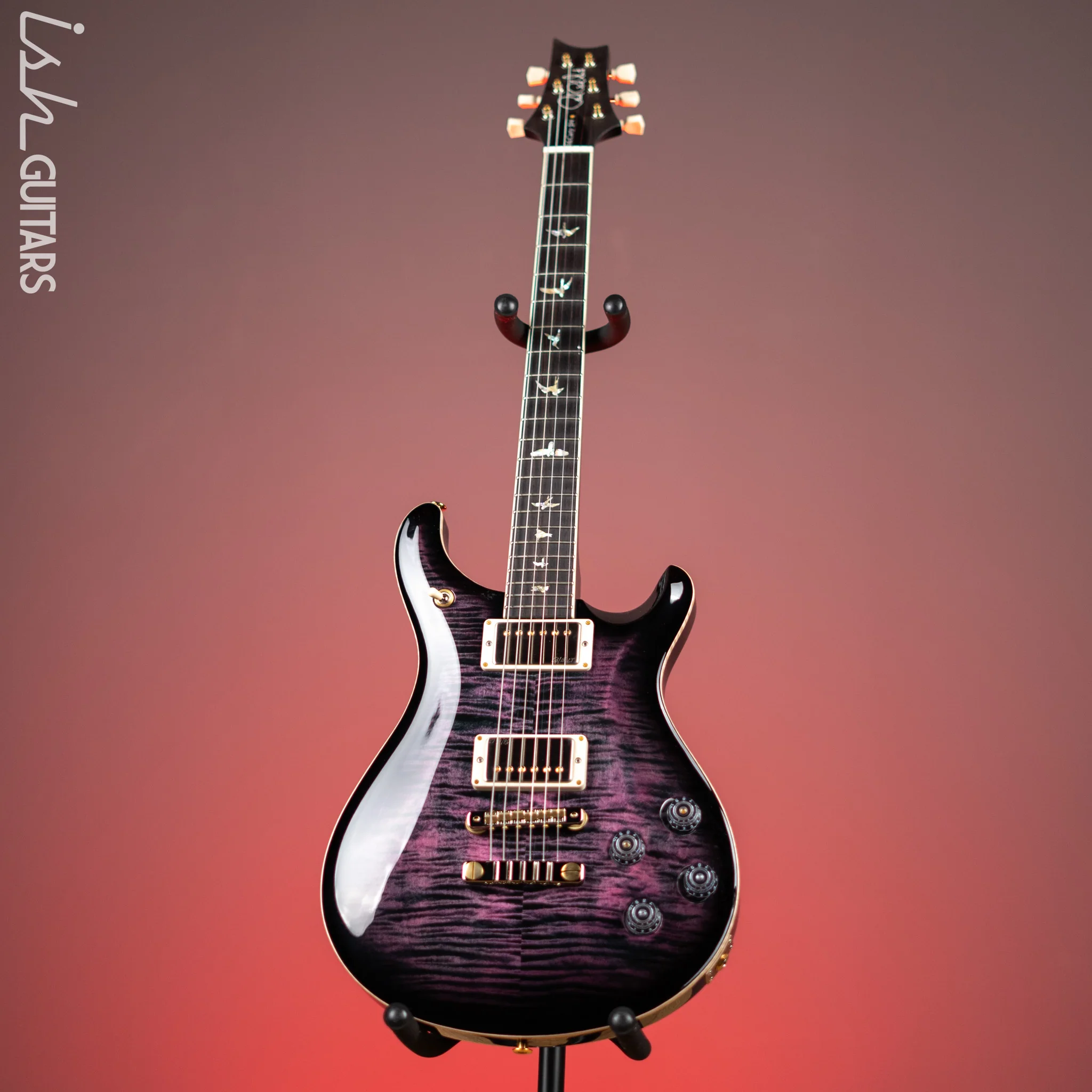 PRS McCarty 594 Electric Guitar 10 Top Purple Iris w/ Black Burst - Image 2
