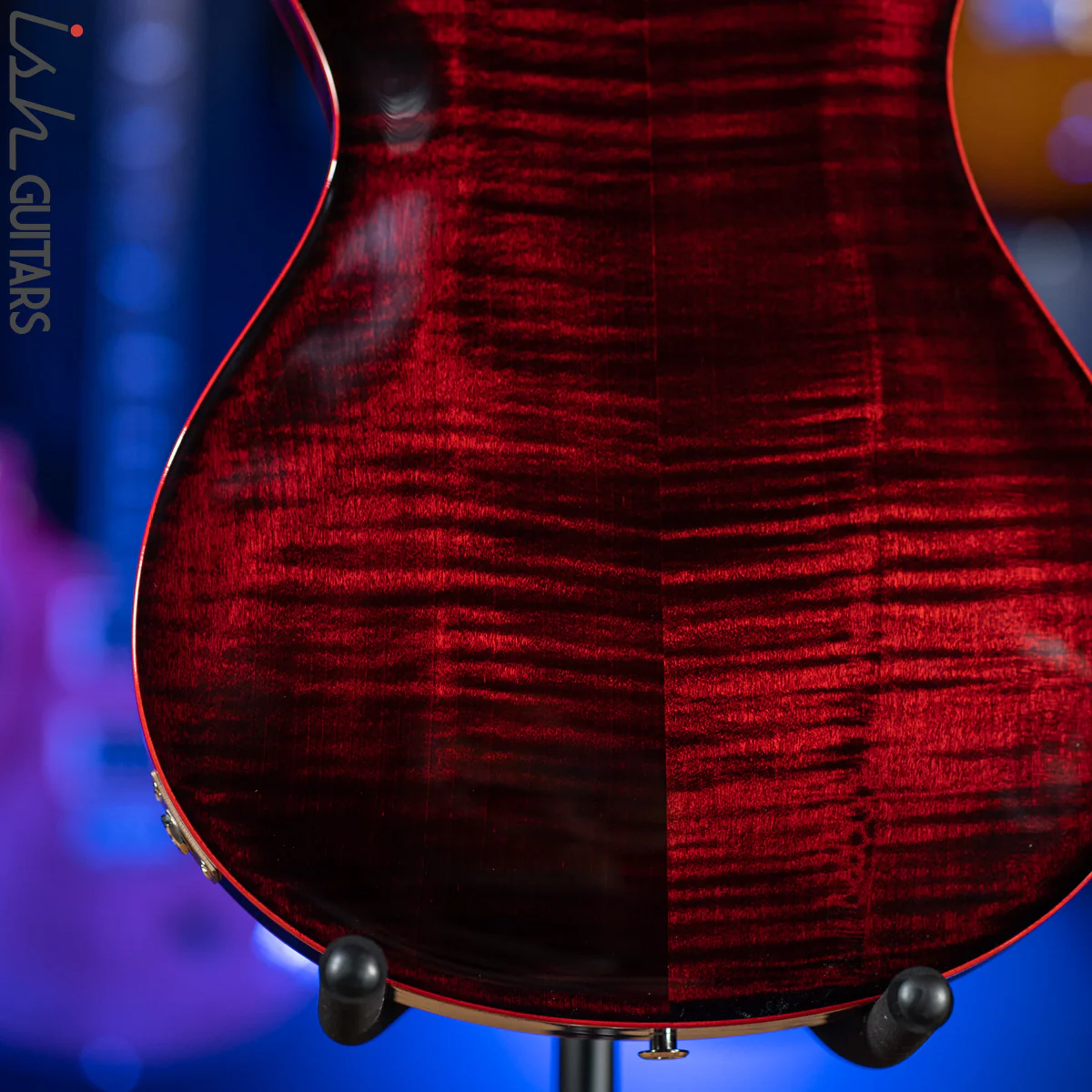 PRS McCarty 594 Hollowbody II Custom Color Fire Red Wrap - Image 11